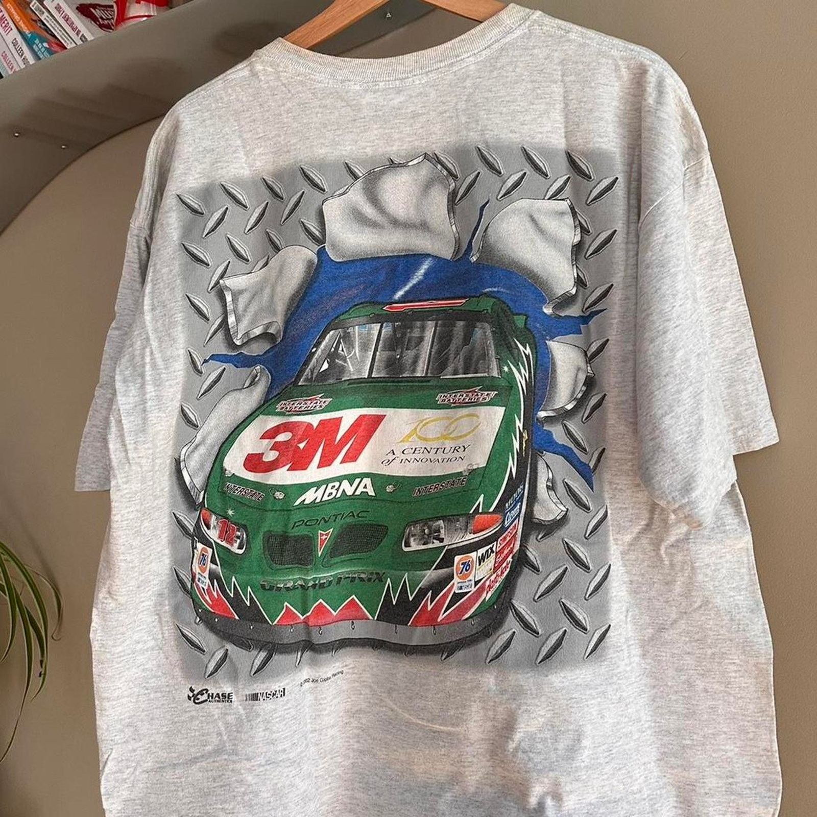 Chase Authentics × Vintage Vintage 2002 Bobby Labonte NASCAR Shirt Size US XL / EU 56 / 4 - 2 Thumbnail
