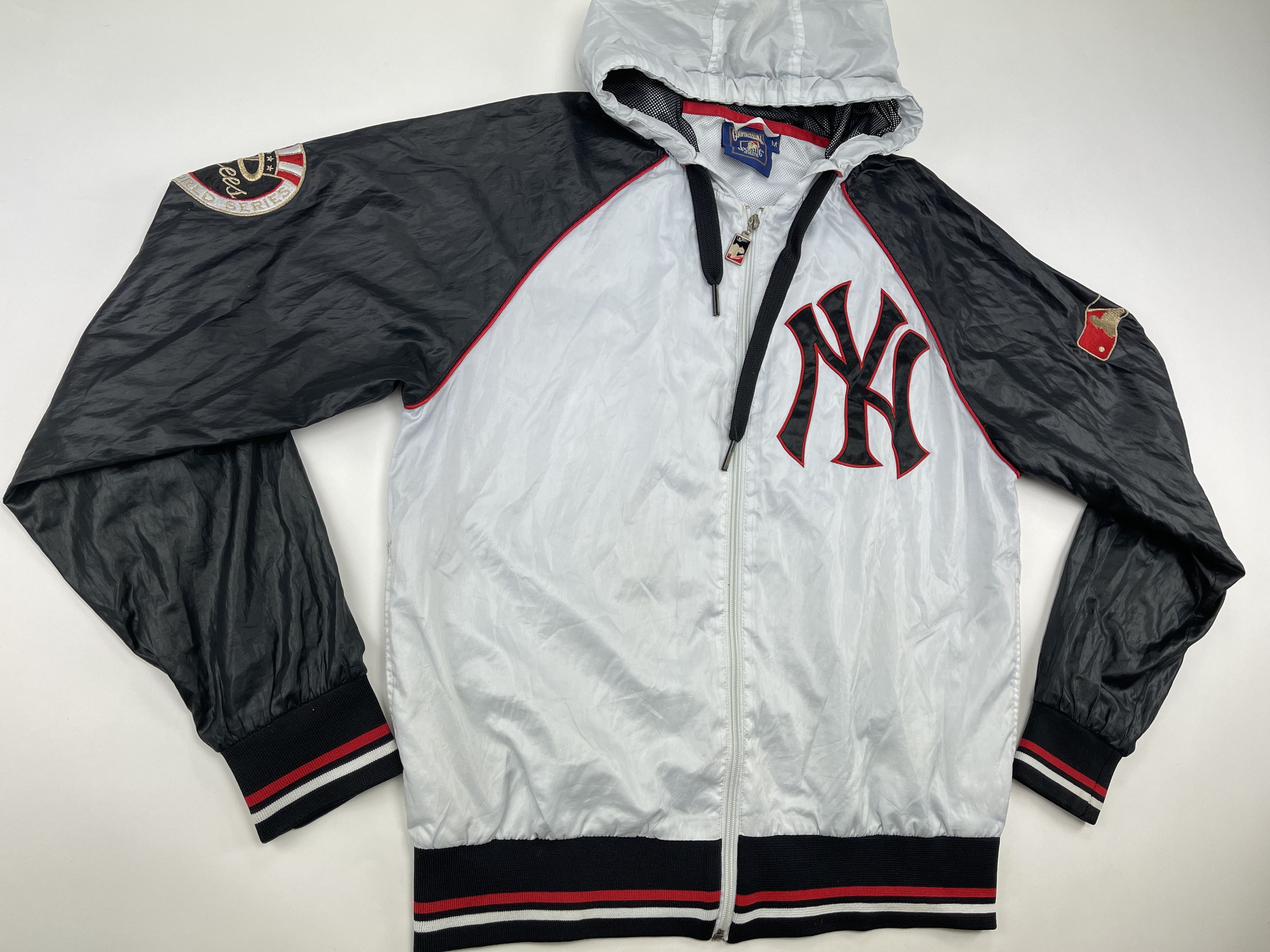 MLB × Majestic MLB New York Yankees jacket, gray, Cooperstown, vintage M Size US M / EU 48-50 / 2 - 8 Thumbnail