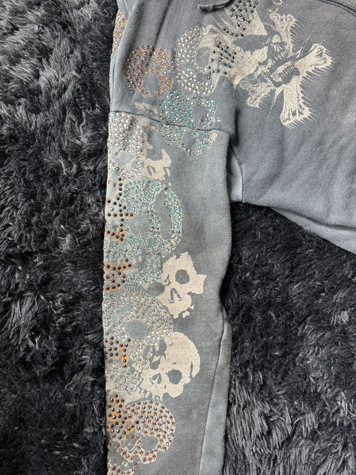 The Great China Wall Swarovski Skull Hoodie Size US XL / EU 56 / 4 - 7 Thumbnail