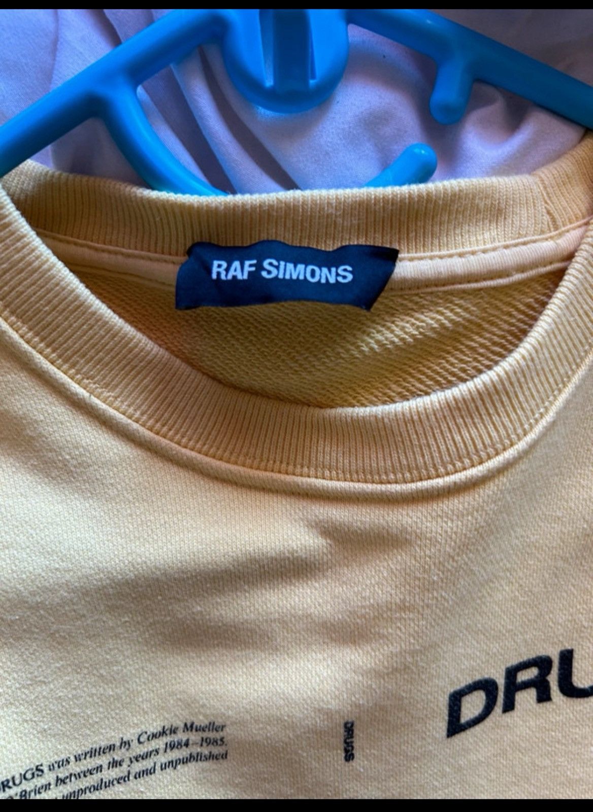 Raf Simons Raf Simons “Drugs” Sweater – FW18/19 Size US S / EU 44-46 / 1 - 3 Thumbnail
