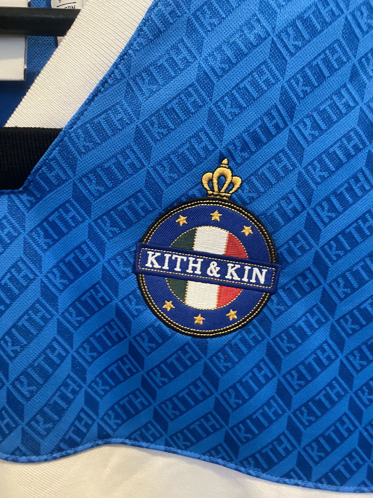 Adidas × Kith Kith for adidas Football DHL Express Jersey - Blue Burst Size US S / EU 44-46 / 1 - 3 Thumbnail