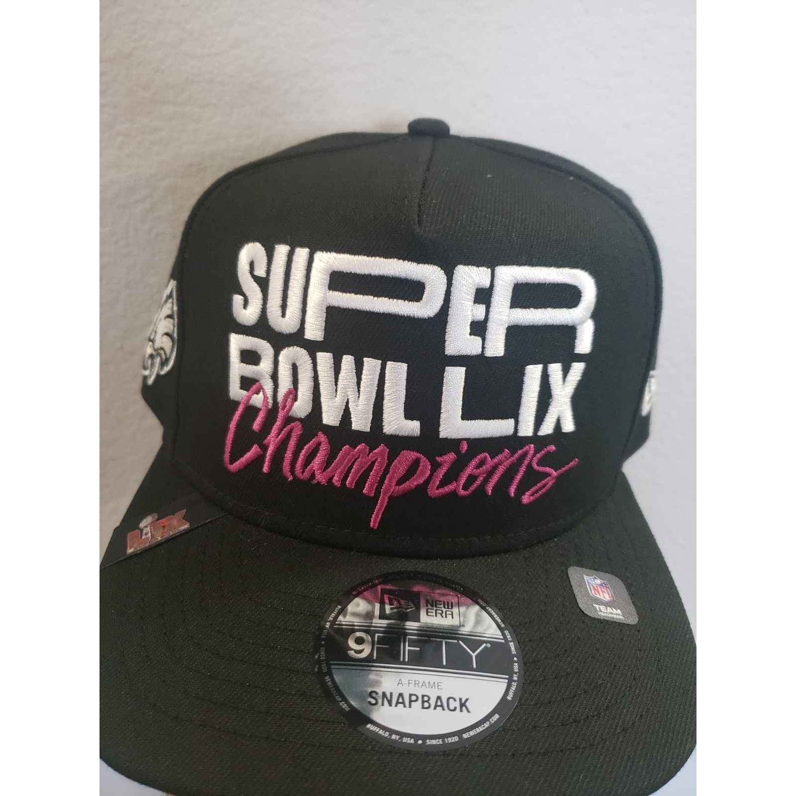 New Era Philadelphia Eagles Hat Super Bowl LIX Champions 950 New Era Size ONE SIZE - 1 Thumbnail