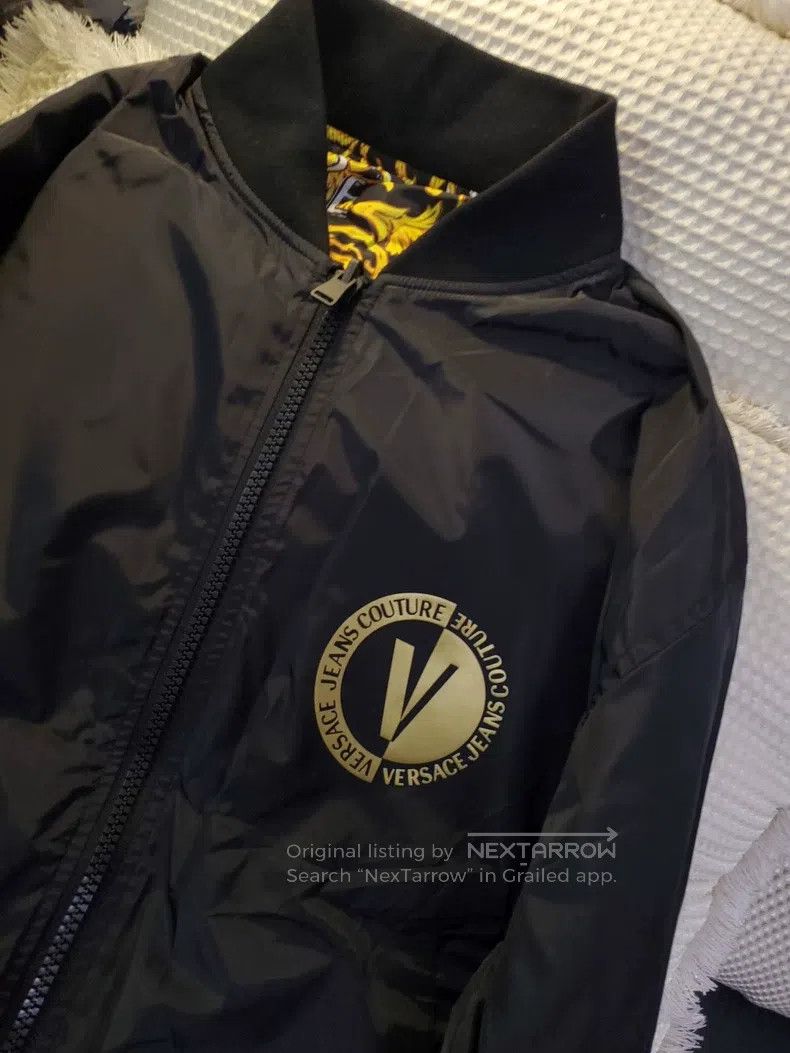Versace Versace Jacket stand-up collar zipper reversible dress Size US M / EU 48-50 / 2 - 2 Thumbnail