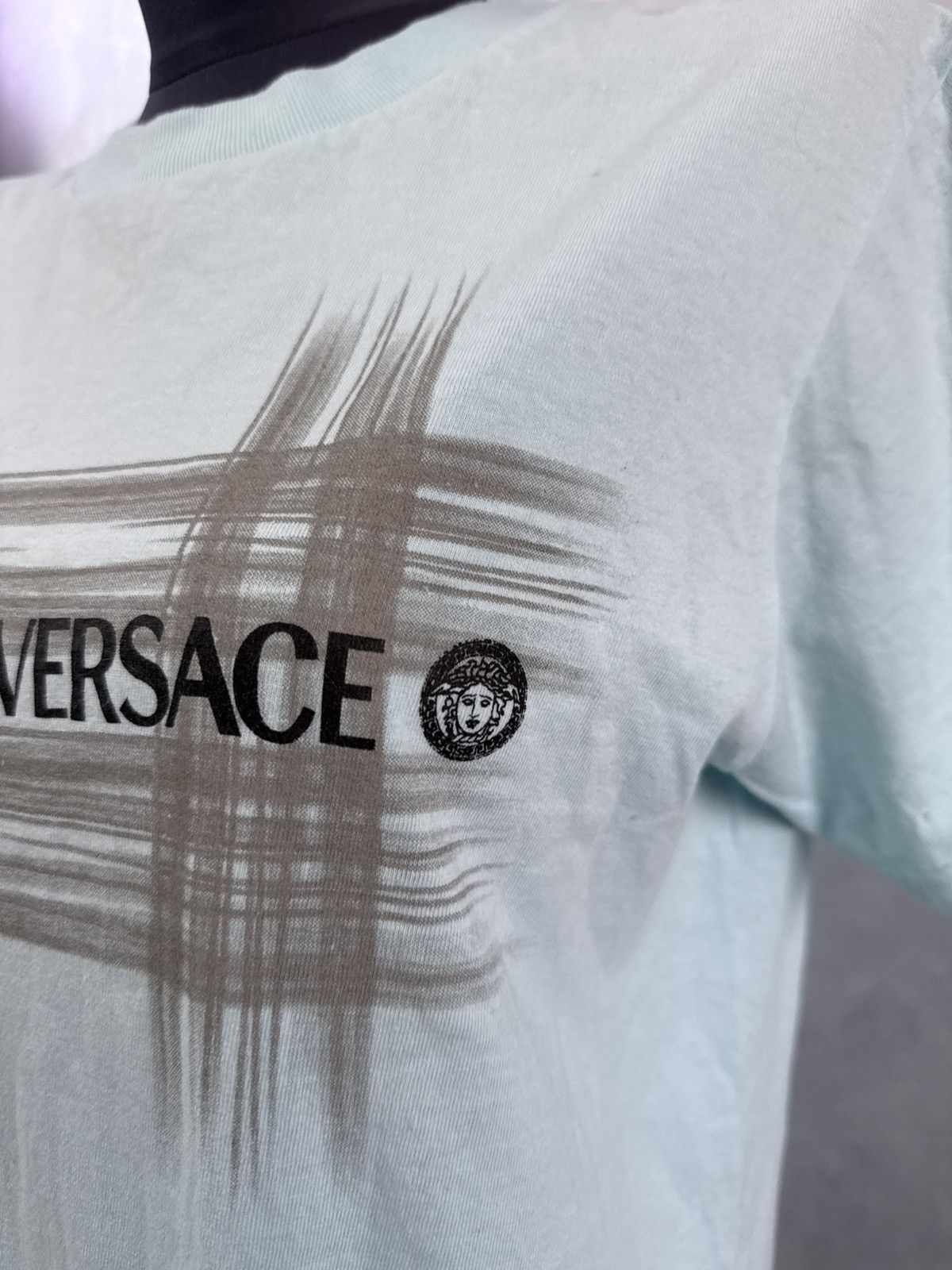 Versace Rare Vintage Versace Jeans Couture T-Shirt Blue Medusa Logo Size M / US 6-8 / IT 42-44 - 4 Thumbnail