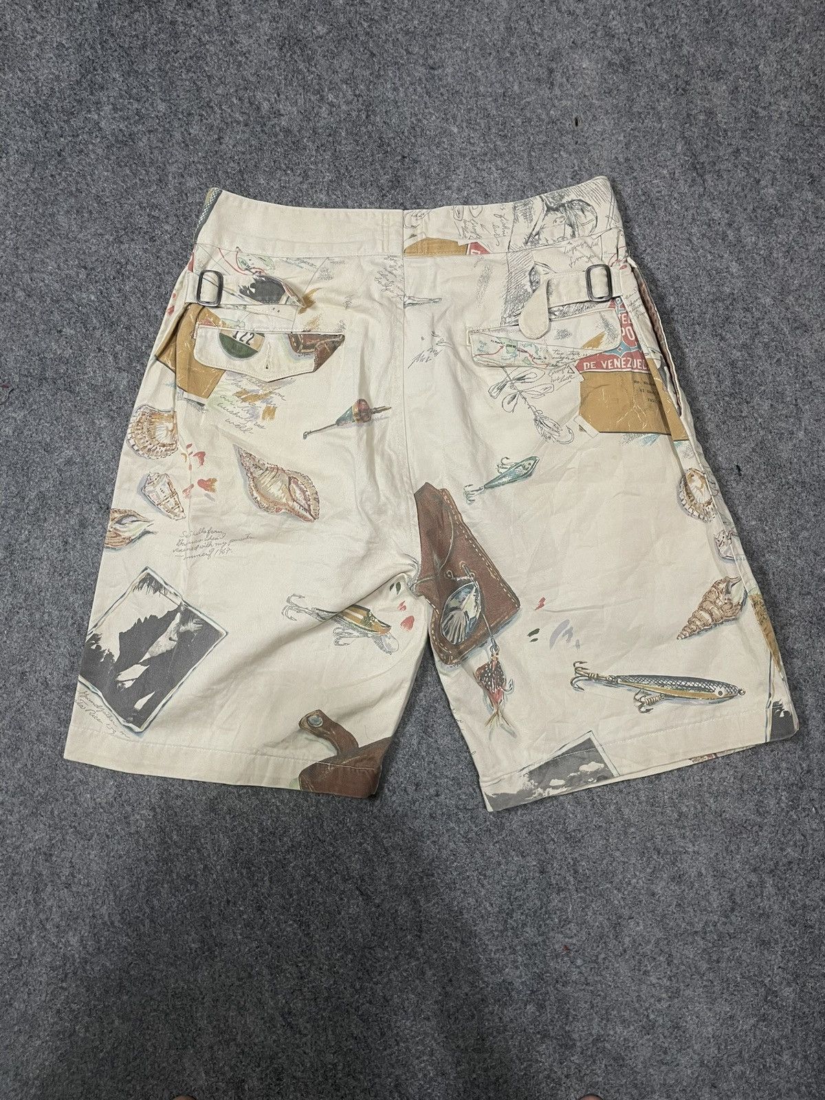 Polo Ralph Lauren × Vintage Vintage Polo ralph Laurent Fishing short pants Size US 32 / EU 48 - 3 Thumbnail