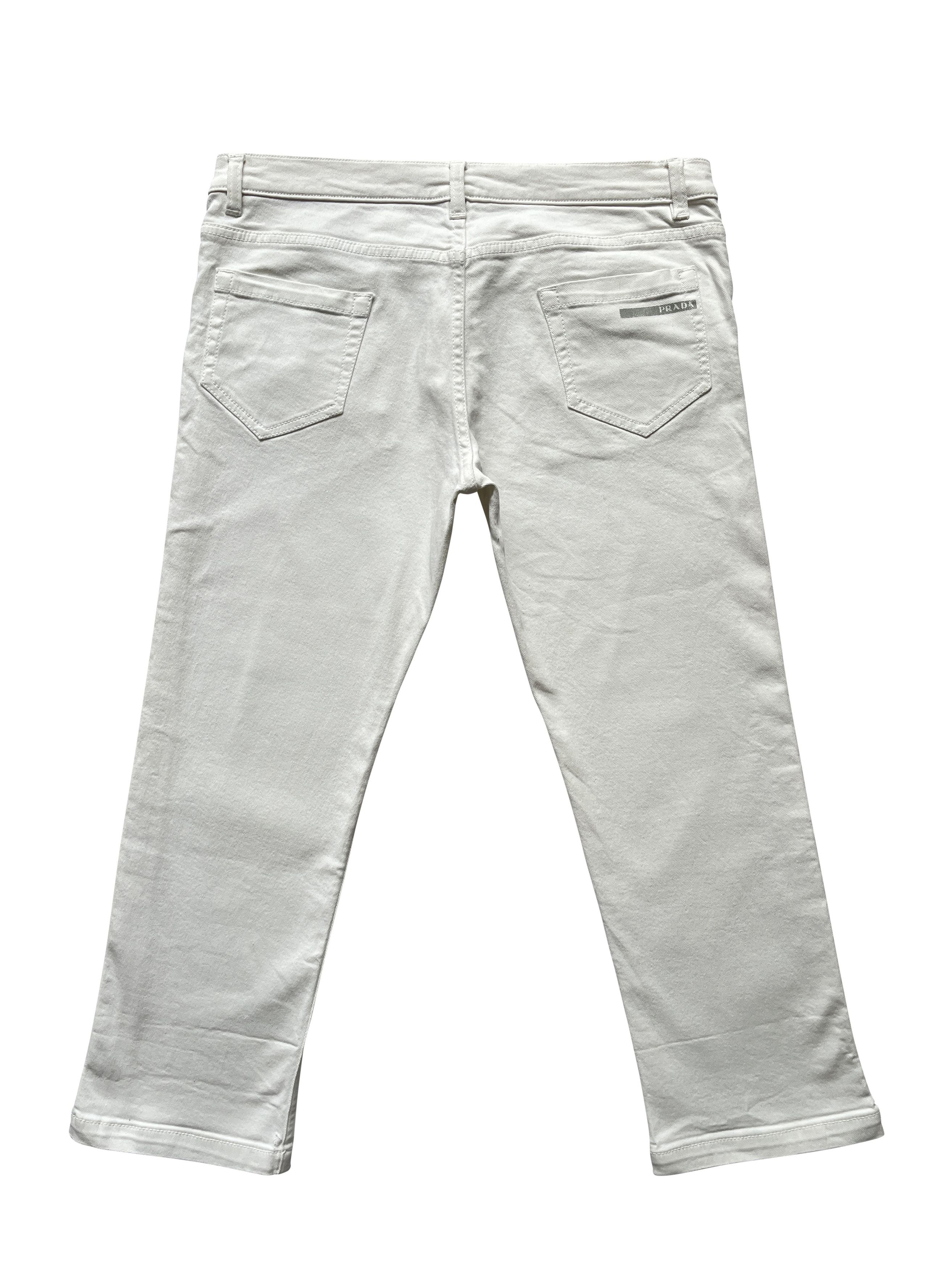 Prada ⚡️QUICK SALE⚡️2005 Prada Sport Linea Rossa Denim Jeans Pants Size US 31 - 2 Thumbnail