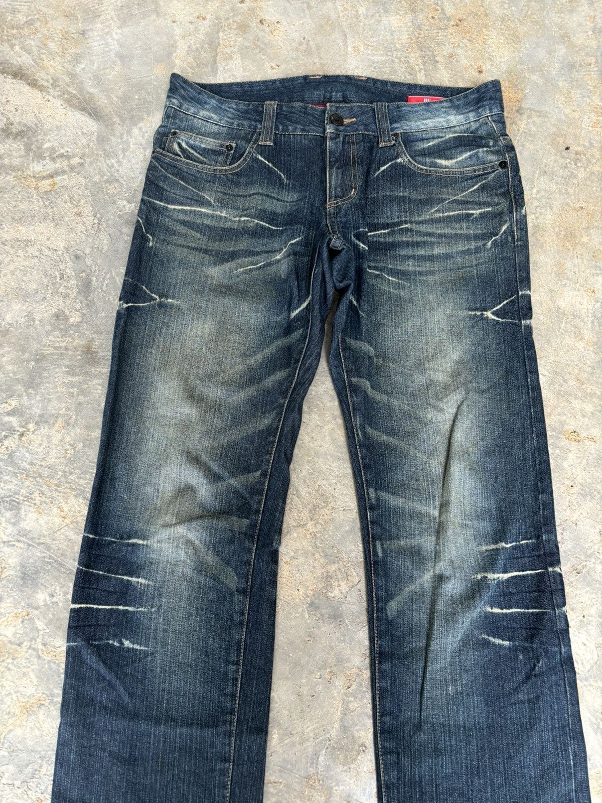 Hysteric Glamour Y2k UJ jeans Ifsixwasnine Tornado Mart Style Jeans Size US 33 - 2 Thumbnail