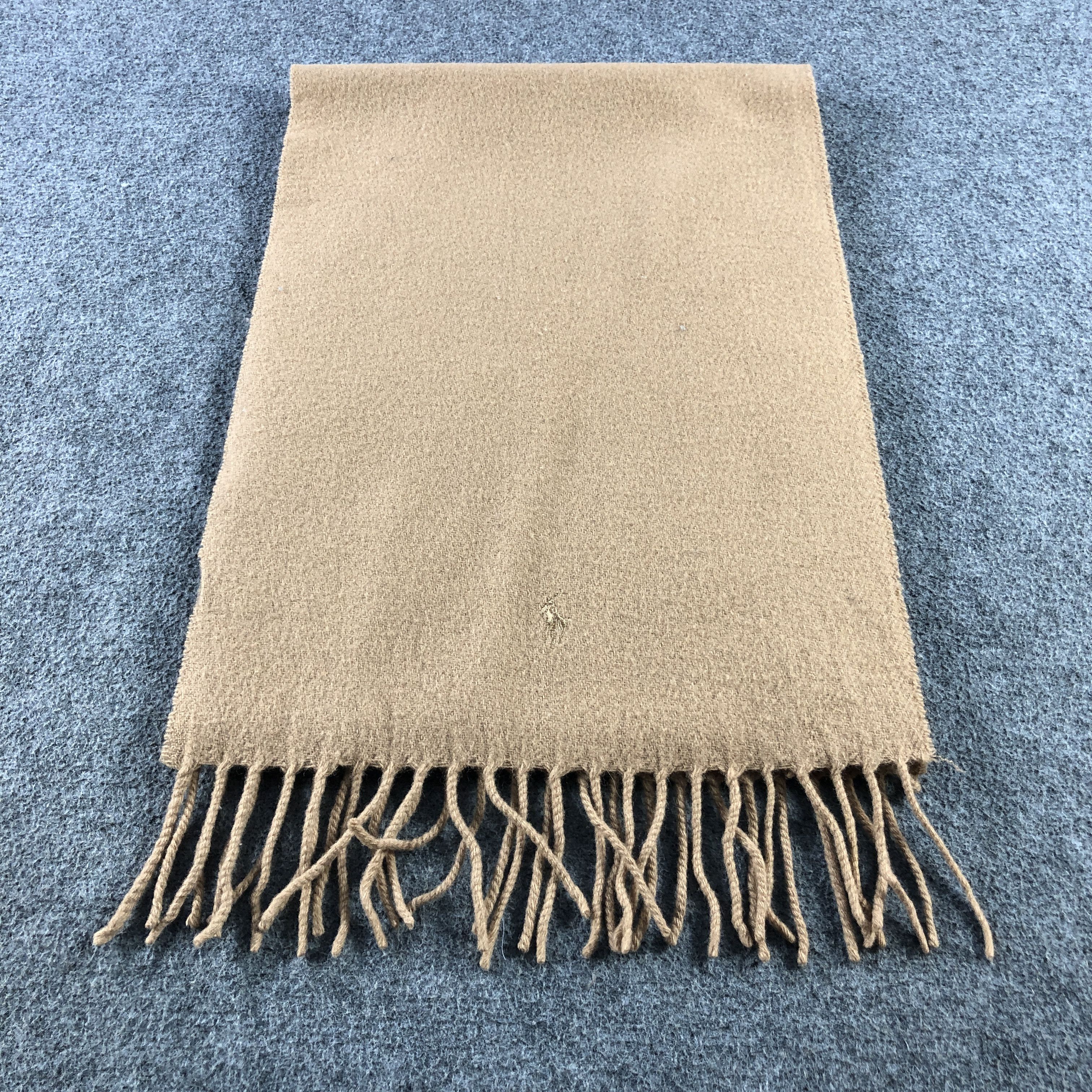 Polo Ralph Lauren Polo Ralph Lauren Wool Scarf Muffler V2942 Size ONE SIZE - 2 Thumbnail