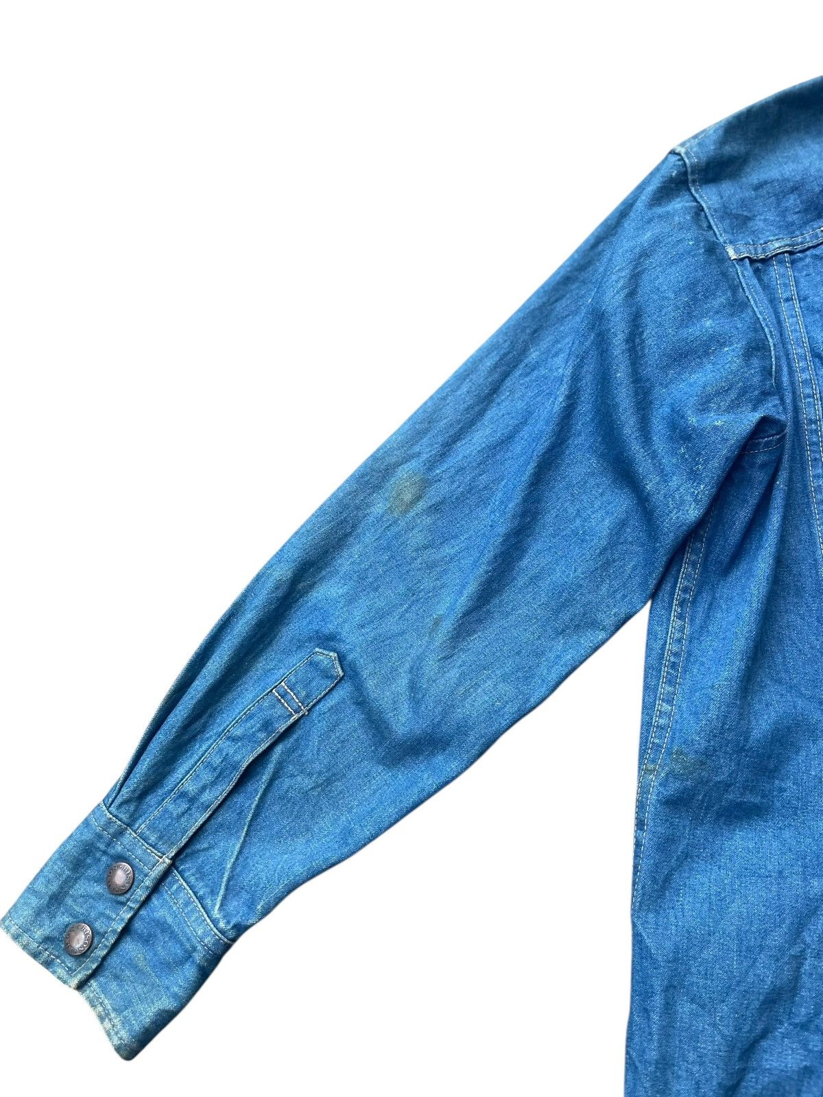 Japanese Brand Vintage Bison Denim Jacket Size US M / EU 48-50 / 2 - 10 Thumbnail