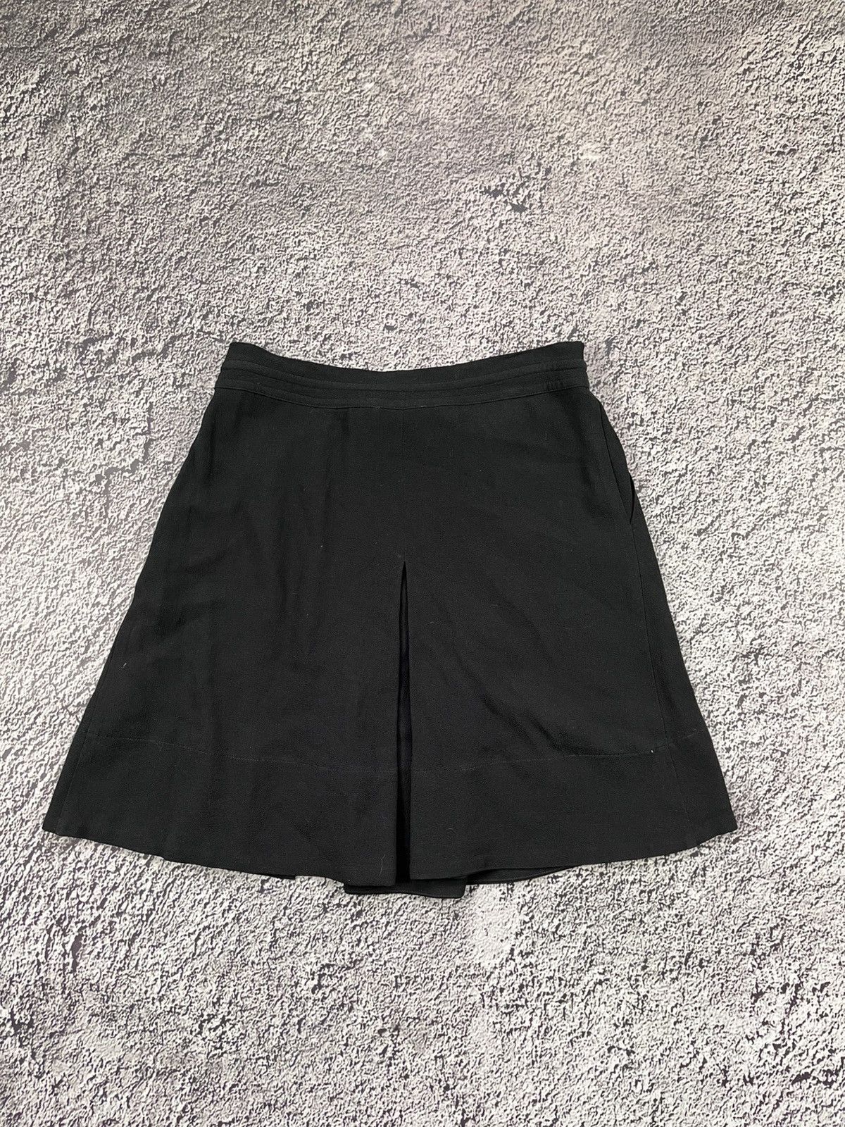 Chloe See By Chloé Black Pleated Mini Skirt Luxury Size 27" / US 4 / IT 40 - 6 Thumbnail