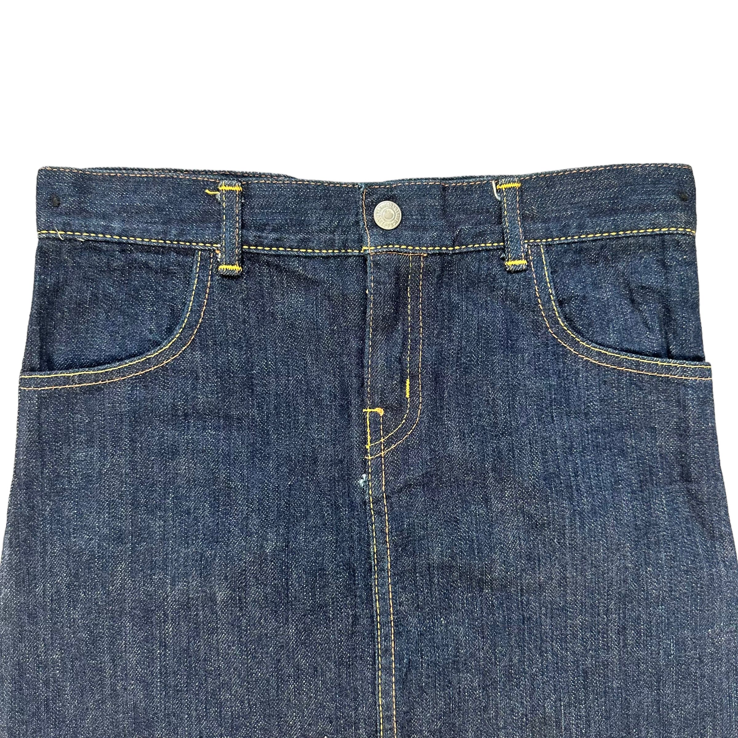 Evisu EVISU PINK DAICOCK DENIM MINI SKIRTS #8655-019 Size 27" / US 4 / IT 40 - 4 Thumbnail