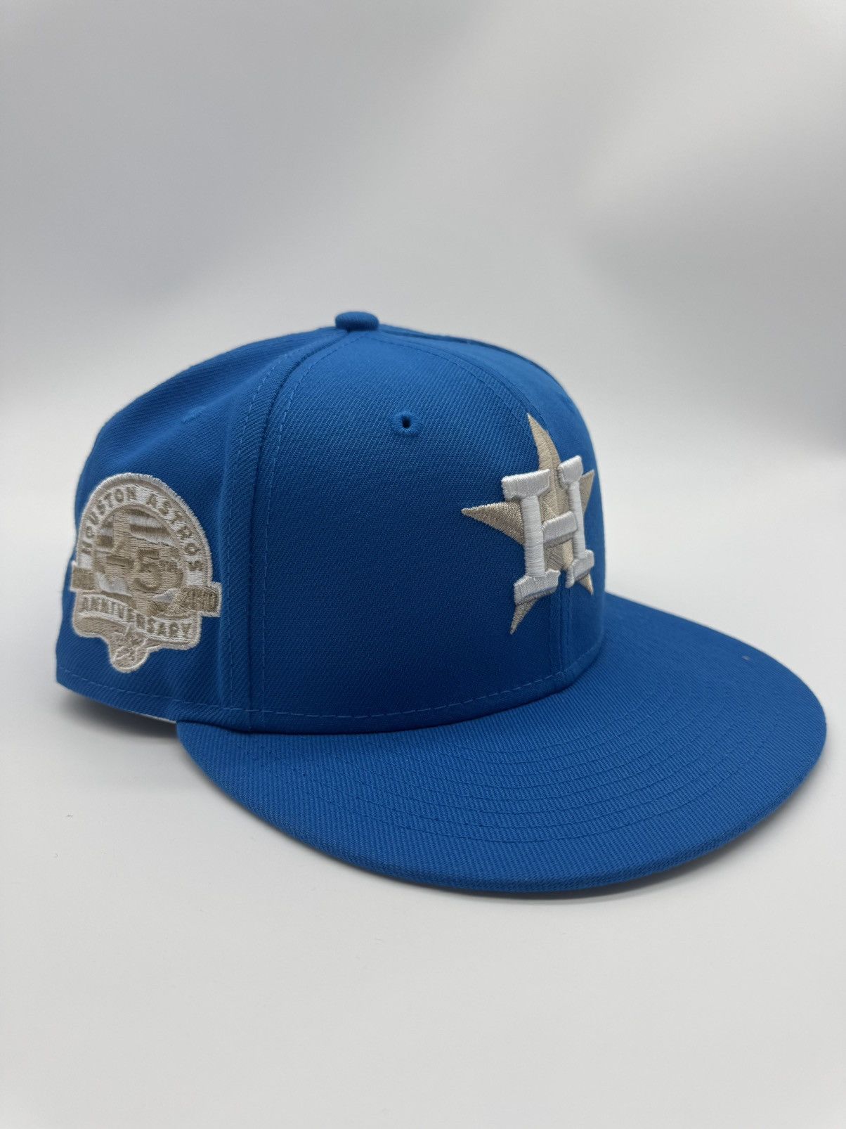 New Era Houston Astros 45th Anniversary Patch 59FIFTY Fitted 7 1/4 Size ONE SIZE - 1 Thumbnail