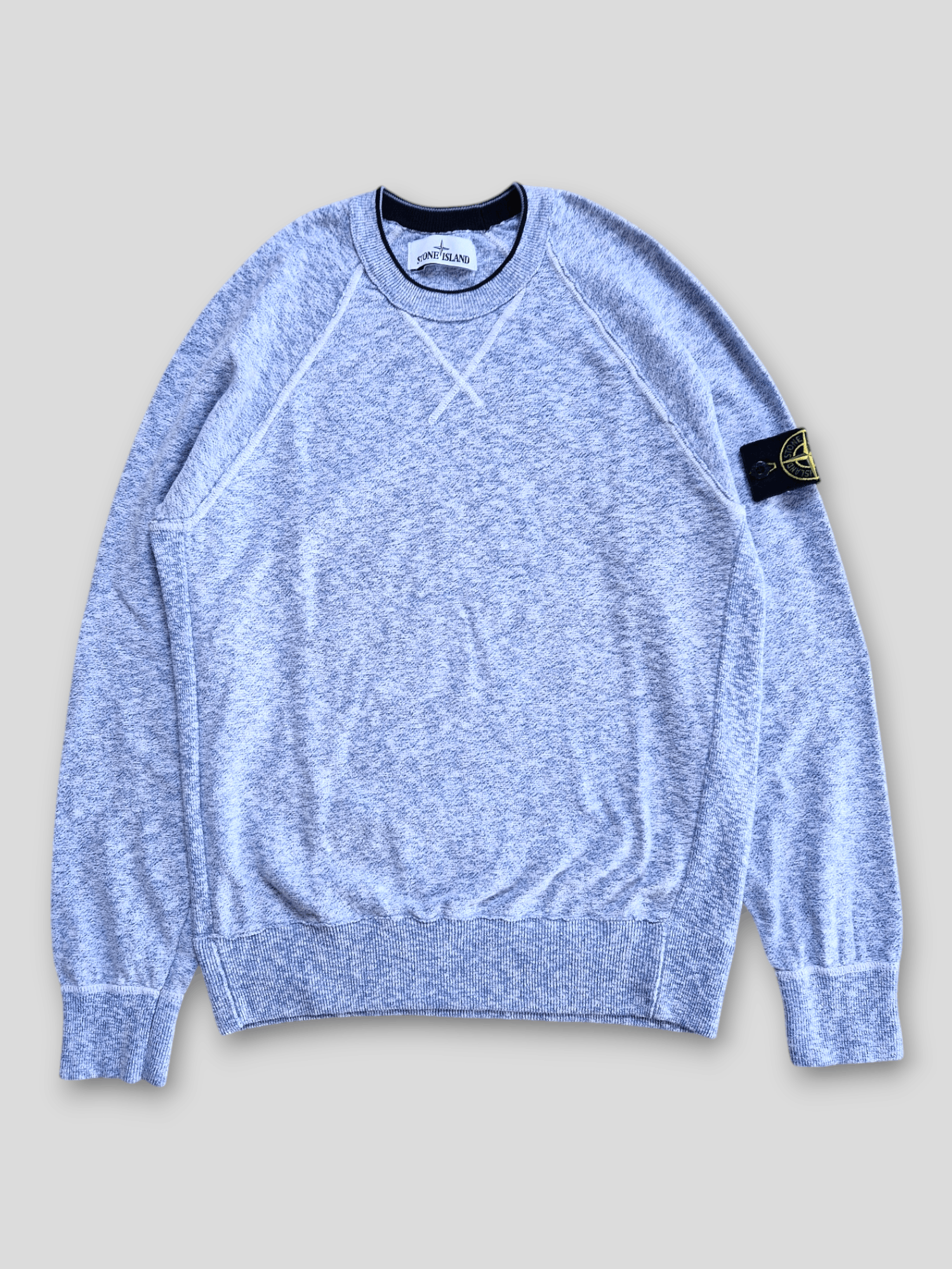 Stone Island × Vintage Stone island reverse seam baby blue sweatshirt y2k vintage Size US M / EU 48-50 / 2 - 10 Thumbnail