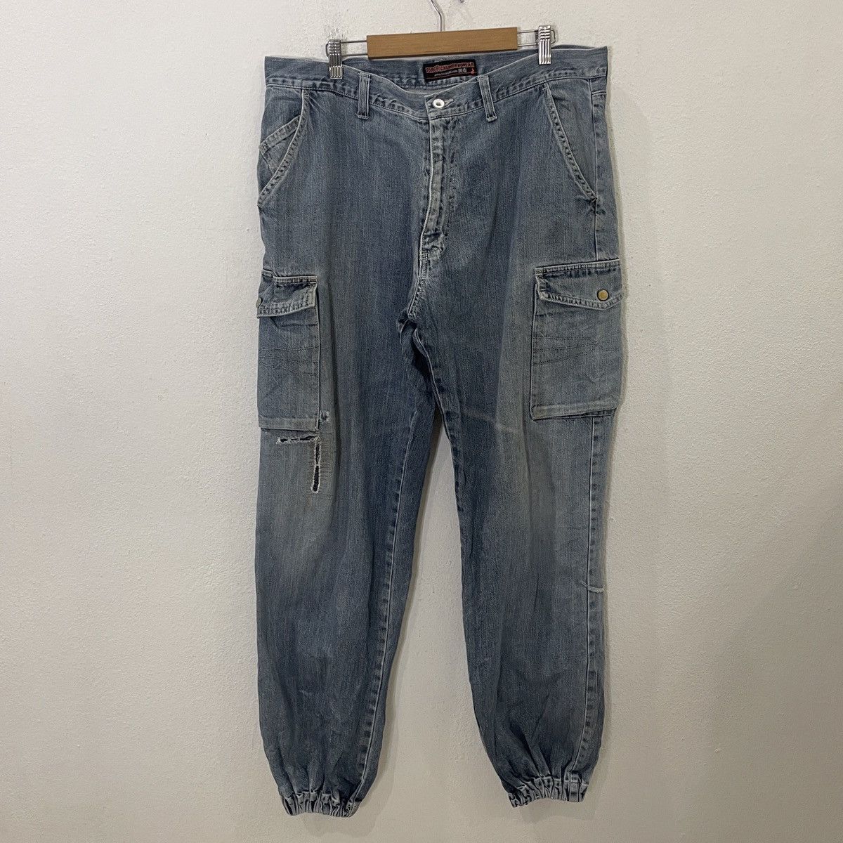 Japanese Brand Vintage Toraichi Tactical Denim Jeans Size US 35 - 1 Thumbnail