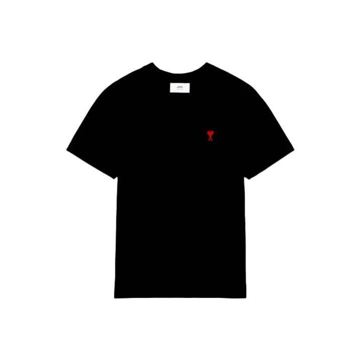 AMI AMIPARIS Love Logo Embroidered T-Shirt -2507 Size US S / EU 44-46 / 1 - 1 Thumbnail
