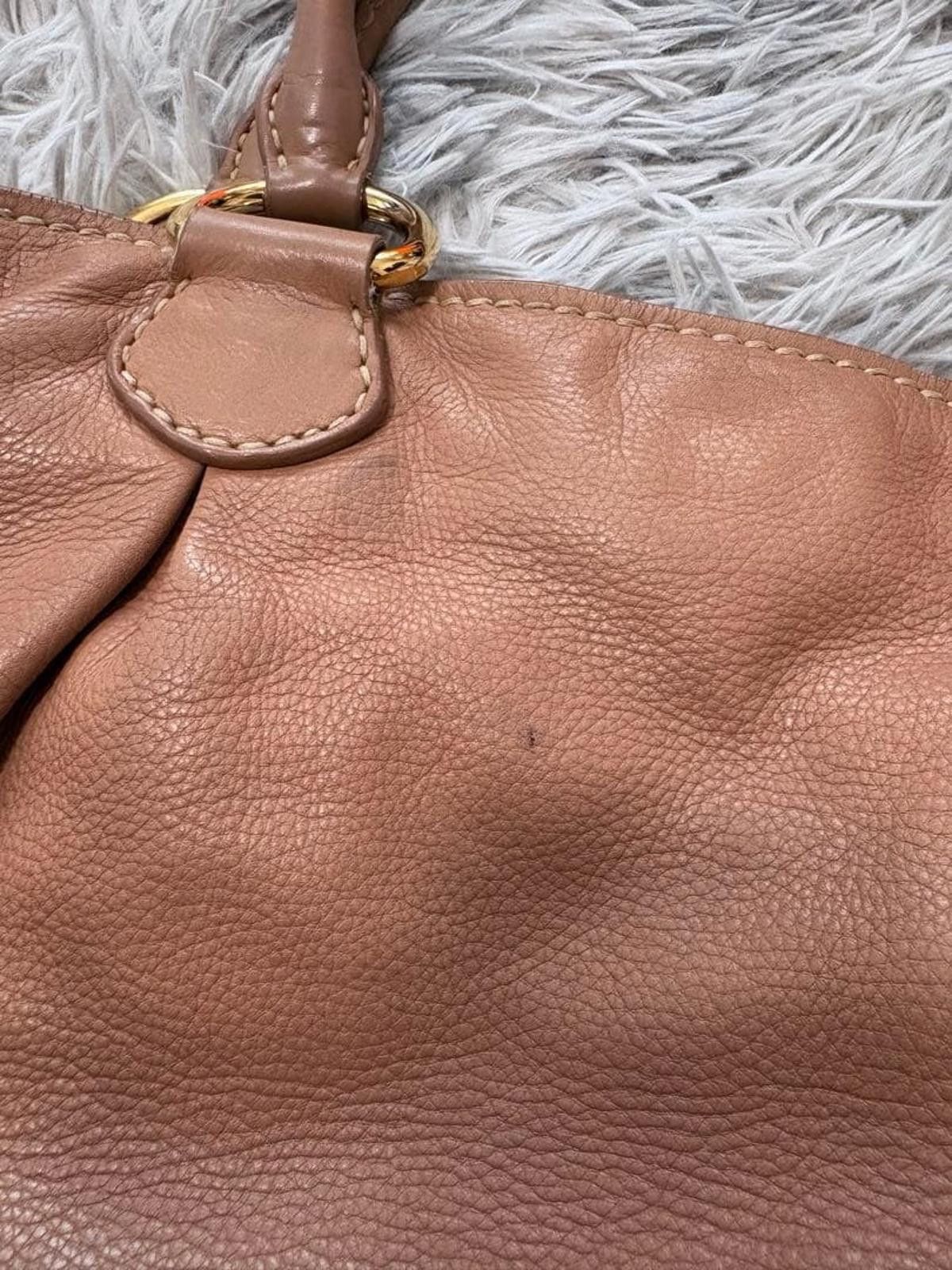 Miu Miu Miu Miu - Pink Leather Handbag Size ONE SIZE - 9 Thumbnail