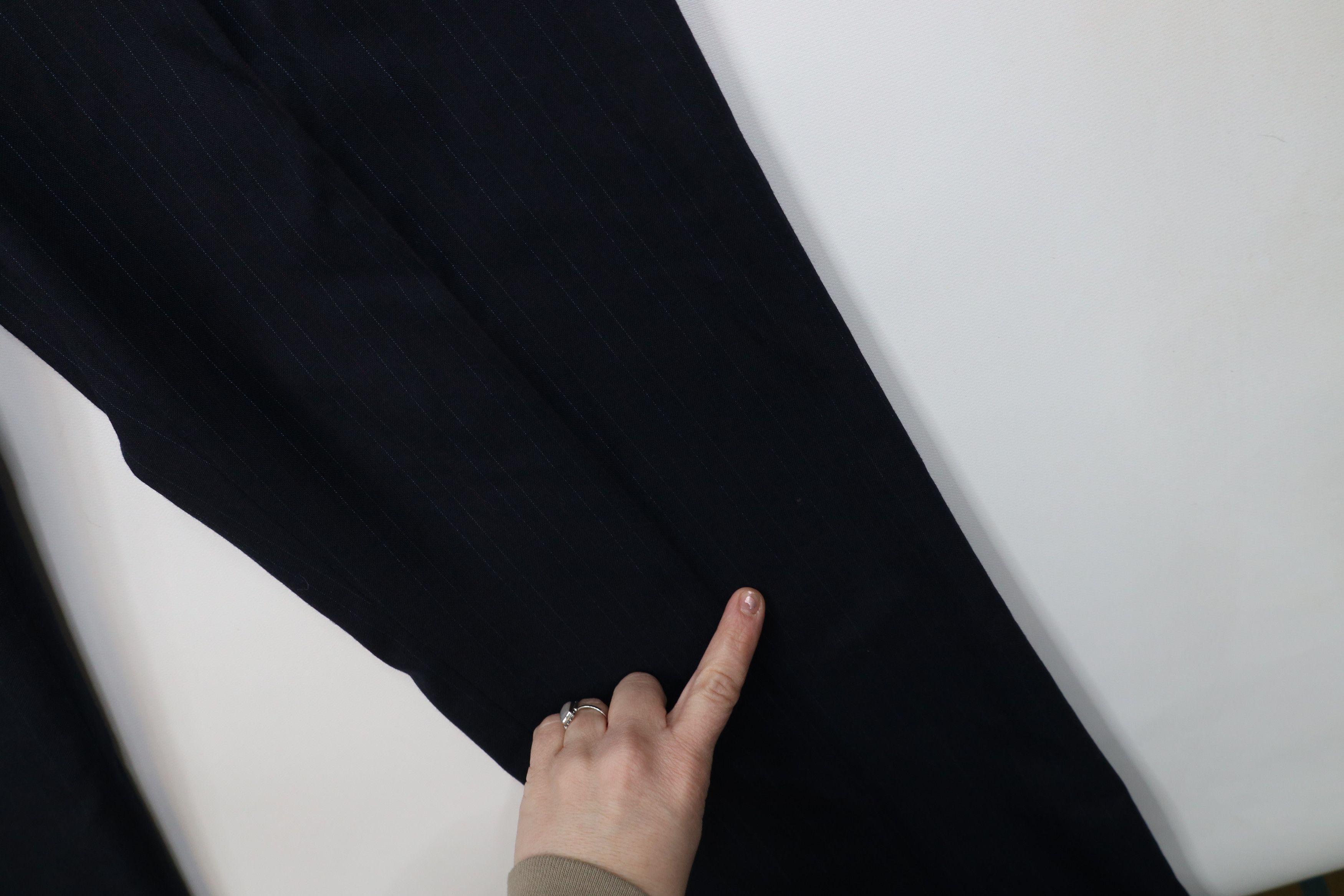 Vintage Vintage 70s Streetwear Knit Striped Wide Leg Chino Pants USA Size US 36 / EU 52 - 5 Thumbnail