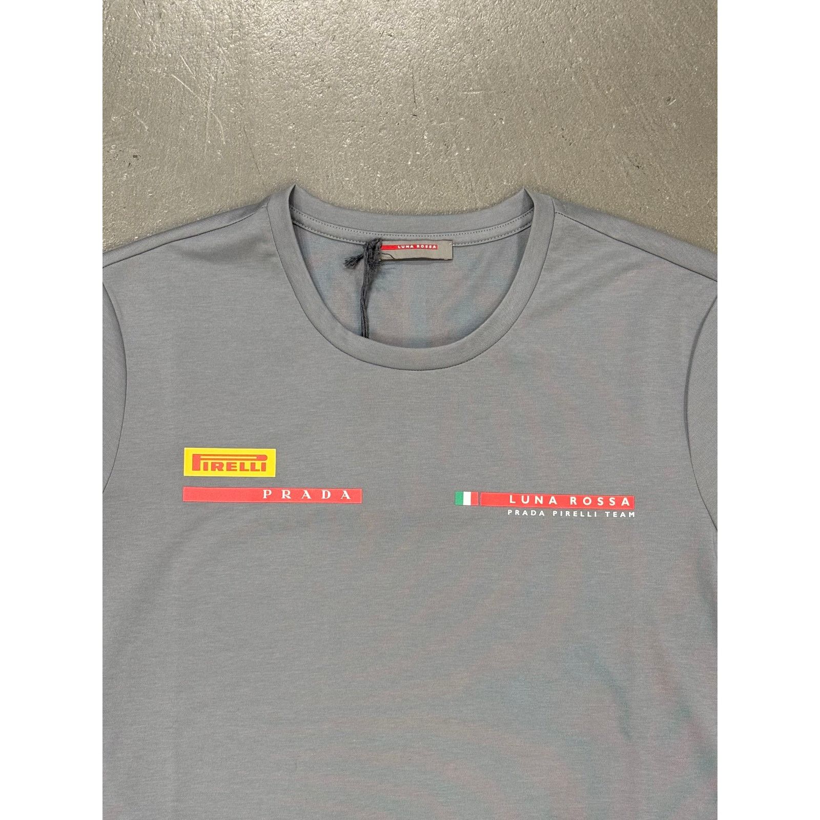 Prada 2020s Prada Luna Rossa t-shirt- new Size L / US 10 / IT 46 - 6 Thumbnail