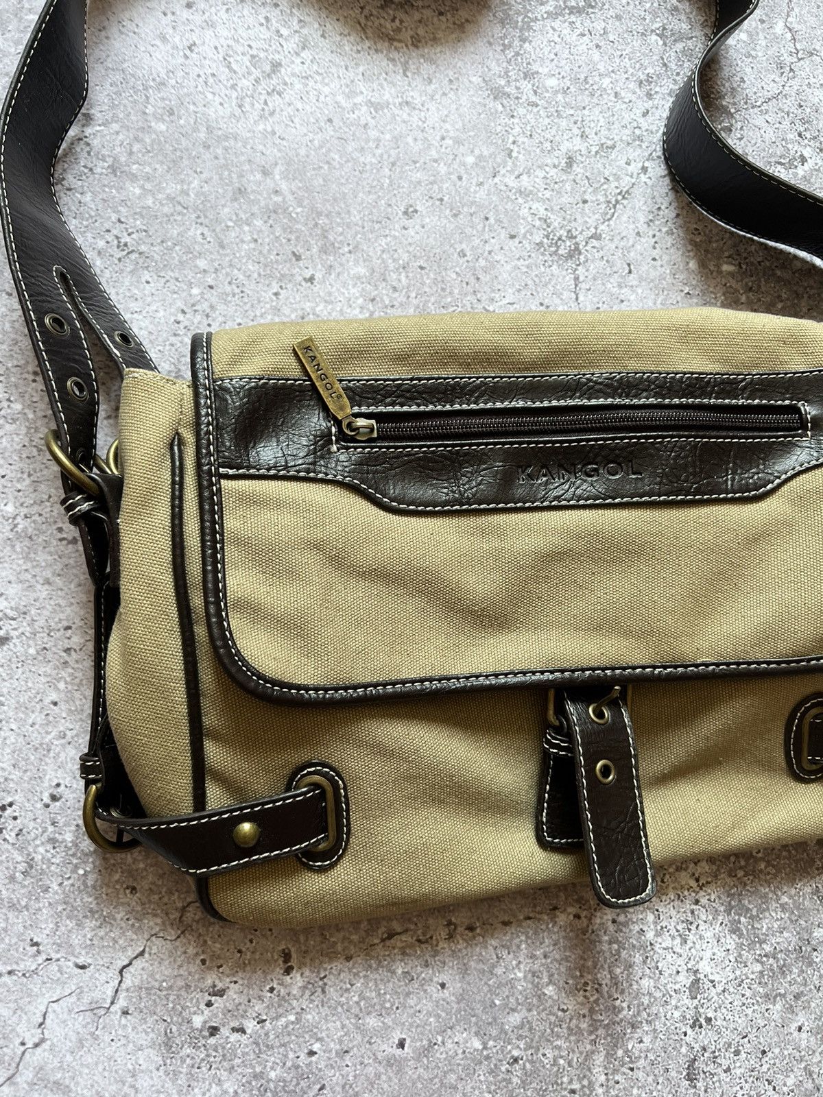 Kangol × Vintage Kangol Crossbody Bag Messenger Men’s Size ONE SIZE - 3 Thumbnail