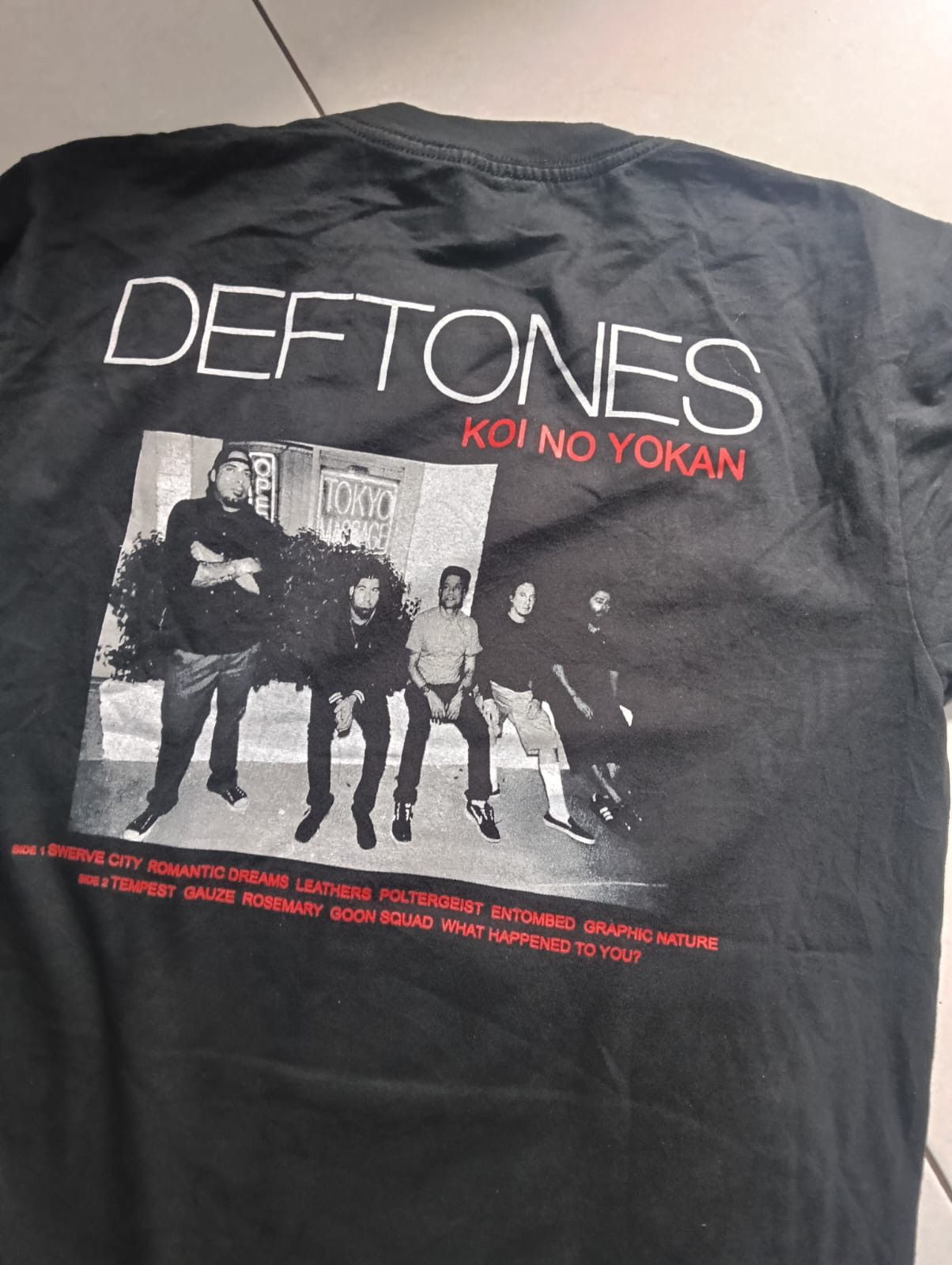Band Tees RARE 00s Deftones Koi No Yokan Tees Size US M / EU 48-50 / 2 - 3 Thumbnail