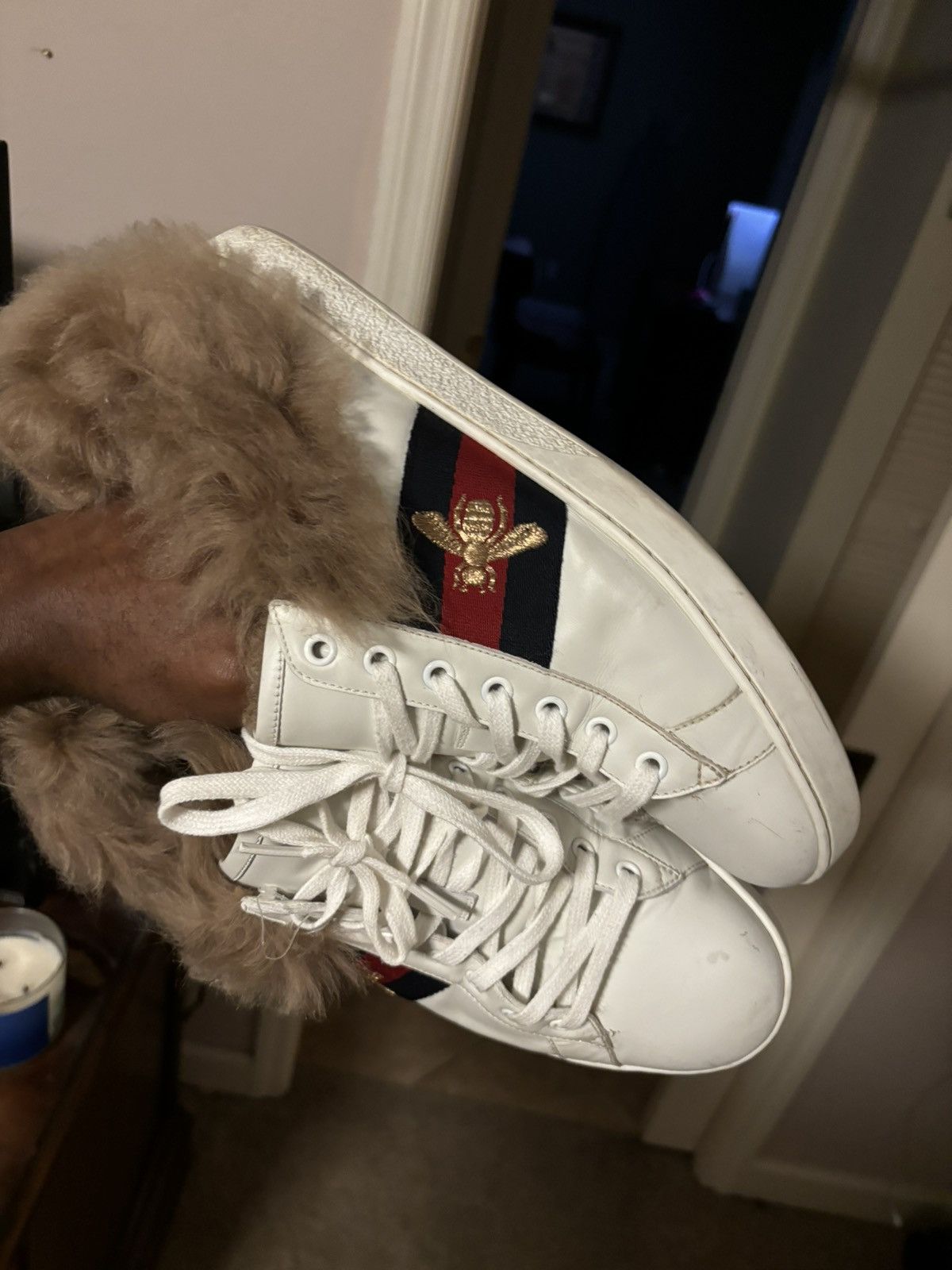 Gucci Fur aces Size US 11 / EU 44 - 16 Thumbnail