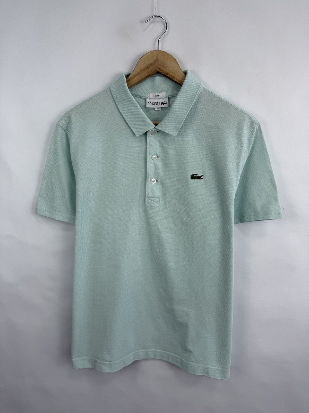 Lacoste 🇫🇷 Lacoste Sport Polo T-Shirt Slim Fit Made In France Retro Size US XL / EU 56 / 4 - 3 Thumbnail