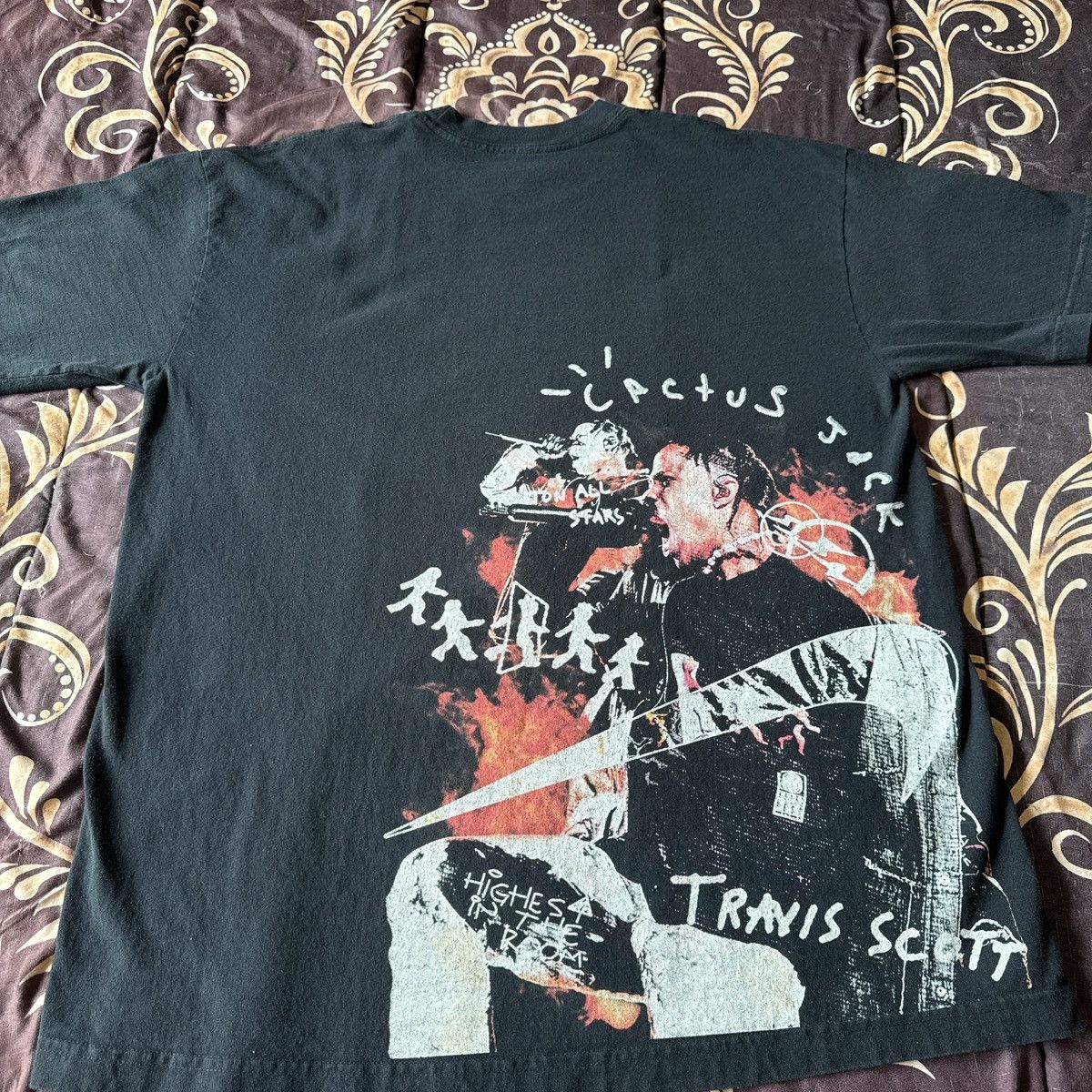 Los Angeles Apparel Artficl Travis Scott Streetwear Oversized Screenprinted Tee Size US L / EU 52-54 / 3 - 4 Thumbnail