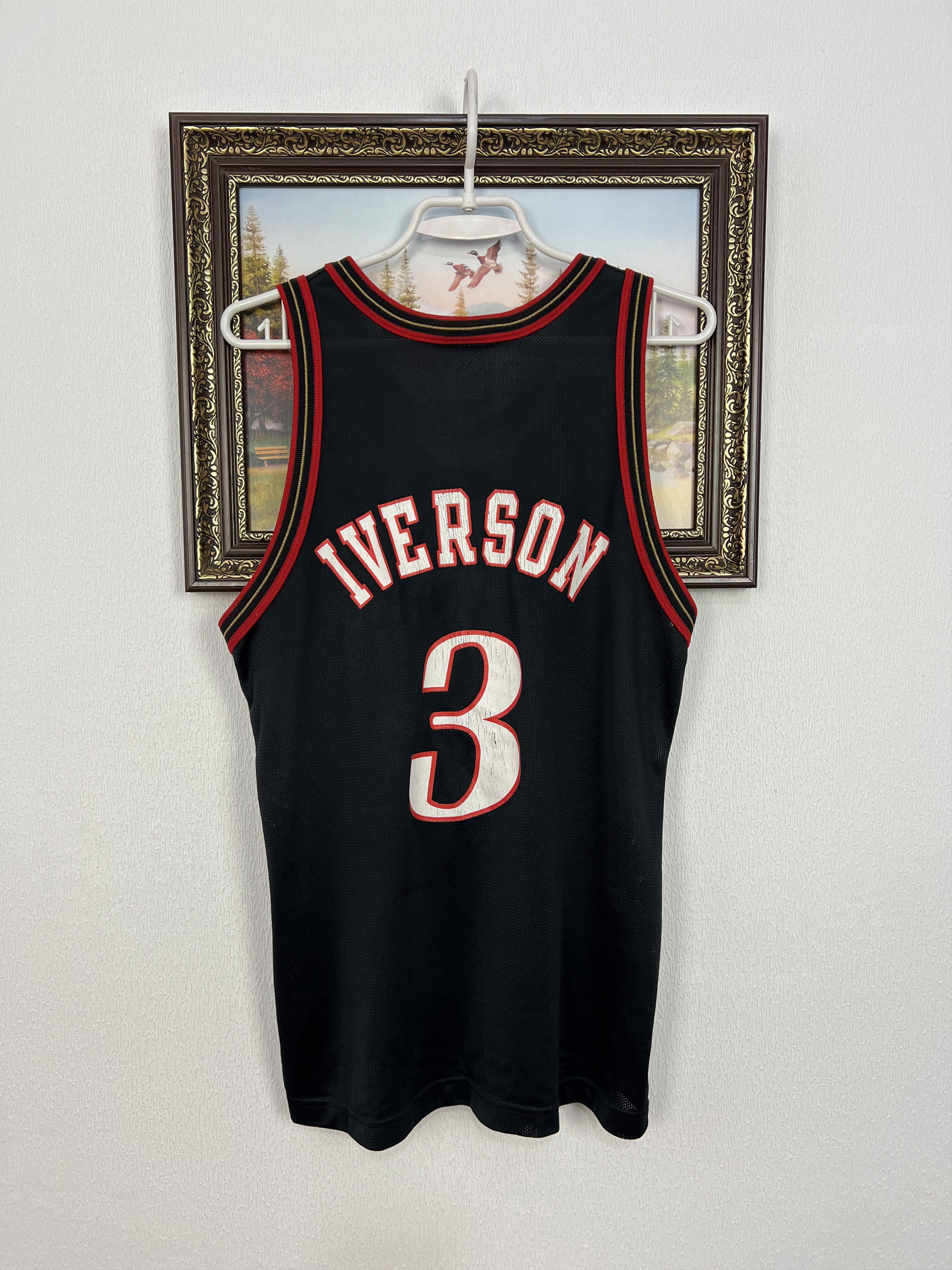 Champion Vintage 76ers Philadelphia Sixers Allen Iverson NBA Jersey Size US M / EU 48-50 / 2 - 7 Thumbnail