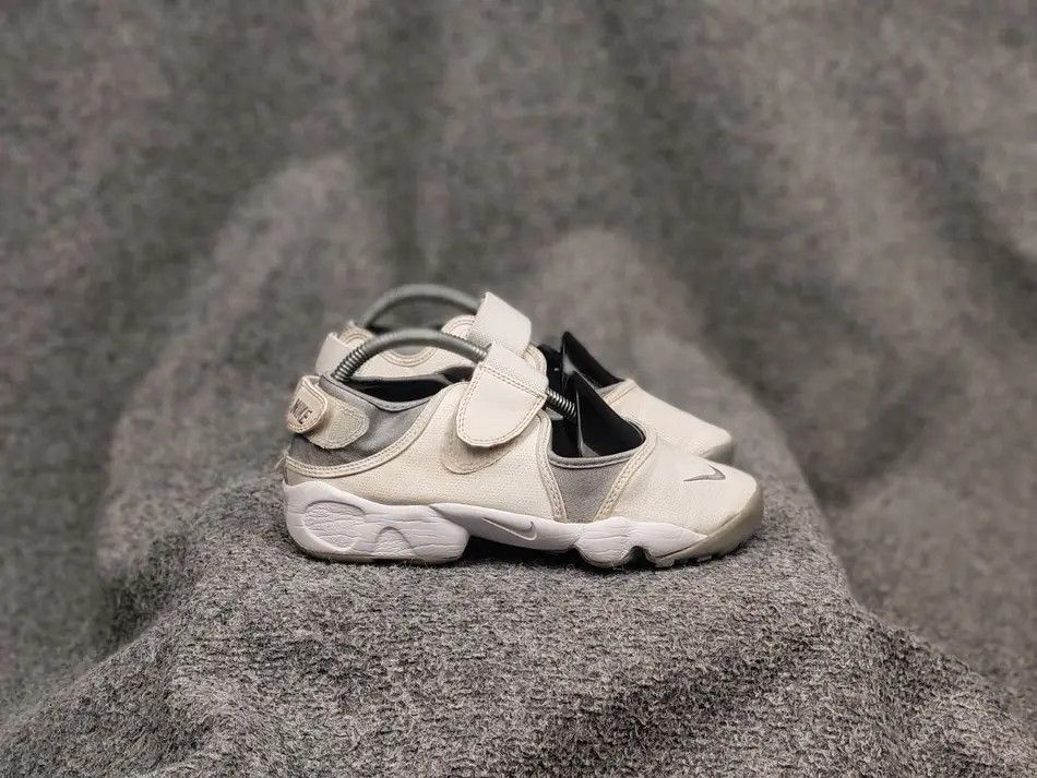 Nike Vintage Nike Air Rift Ninja Swoosh Sneakers Leather Sandals | Grailed