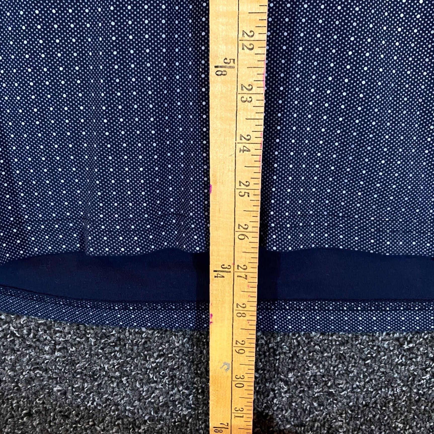 Vintage VINTAGE Santorini Polo Shirt Mens Large Blue White Polka Dot Cotton Short Sleeve Casual Golf Greece Size US L / EU 52-54 / 3 - 5 Thumbnail