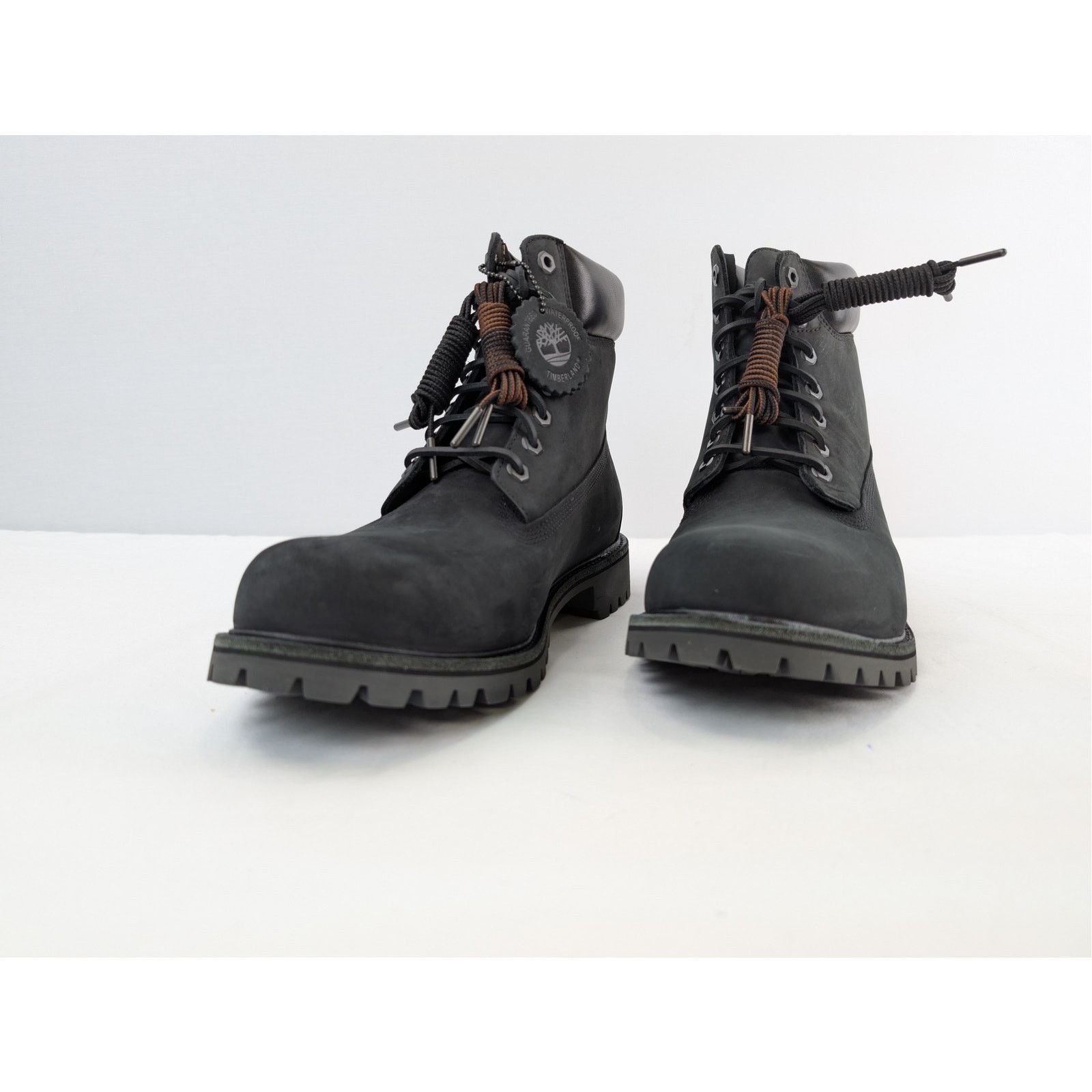 Timberland o1rshd1 Luxe Mid Lace Waterproof Boots in Black Nubuck Size US 11 / EU 44 - 8 Thumbnail