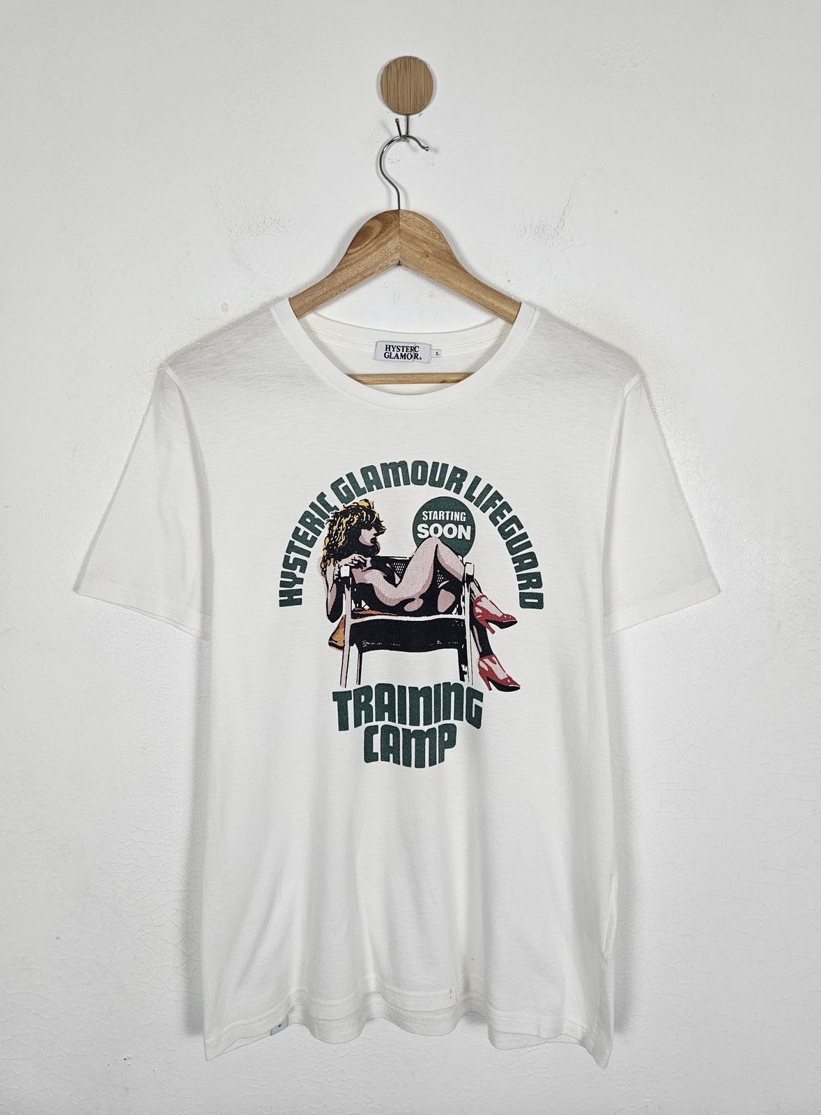 Hysteric Glamour Lifeguard Training Camp shirt