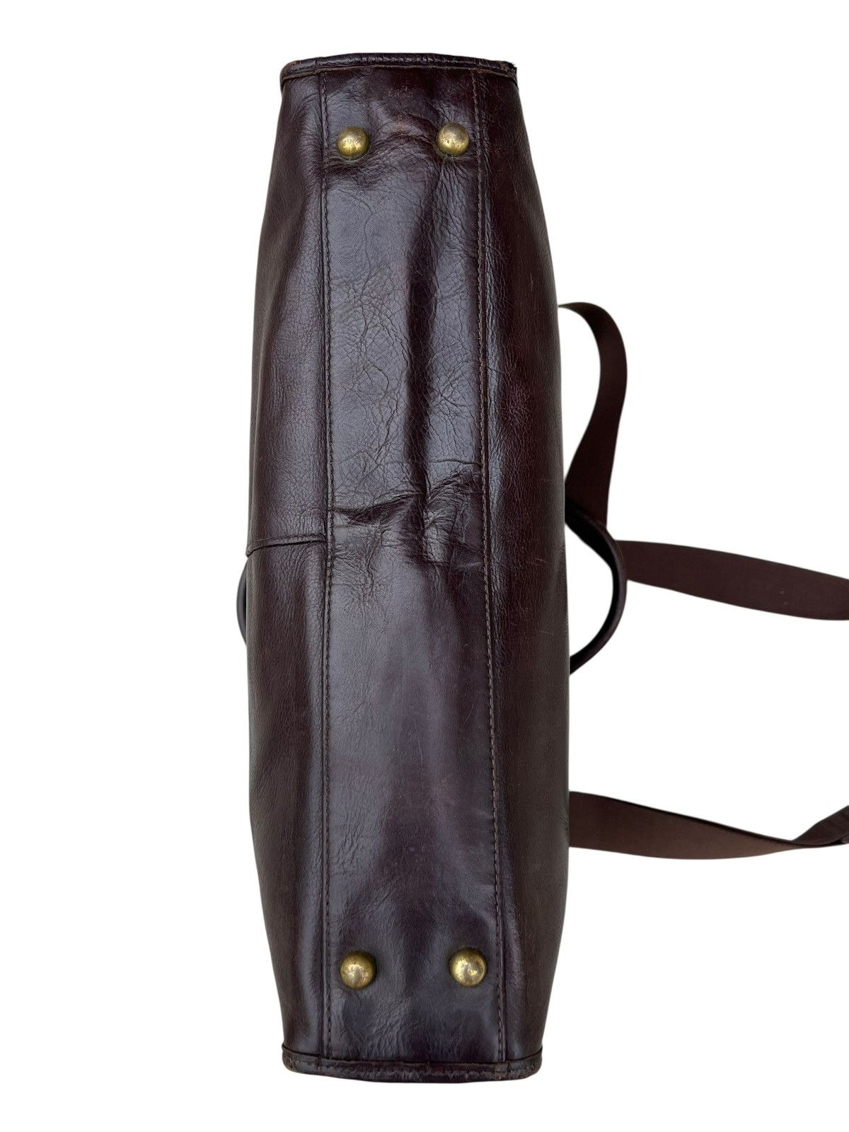 Leather Toyooka Handmade Craftsmanship Japan Patina Leather Bag Size ONE SIZE - 12 Thumbnail