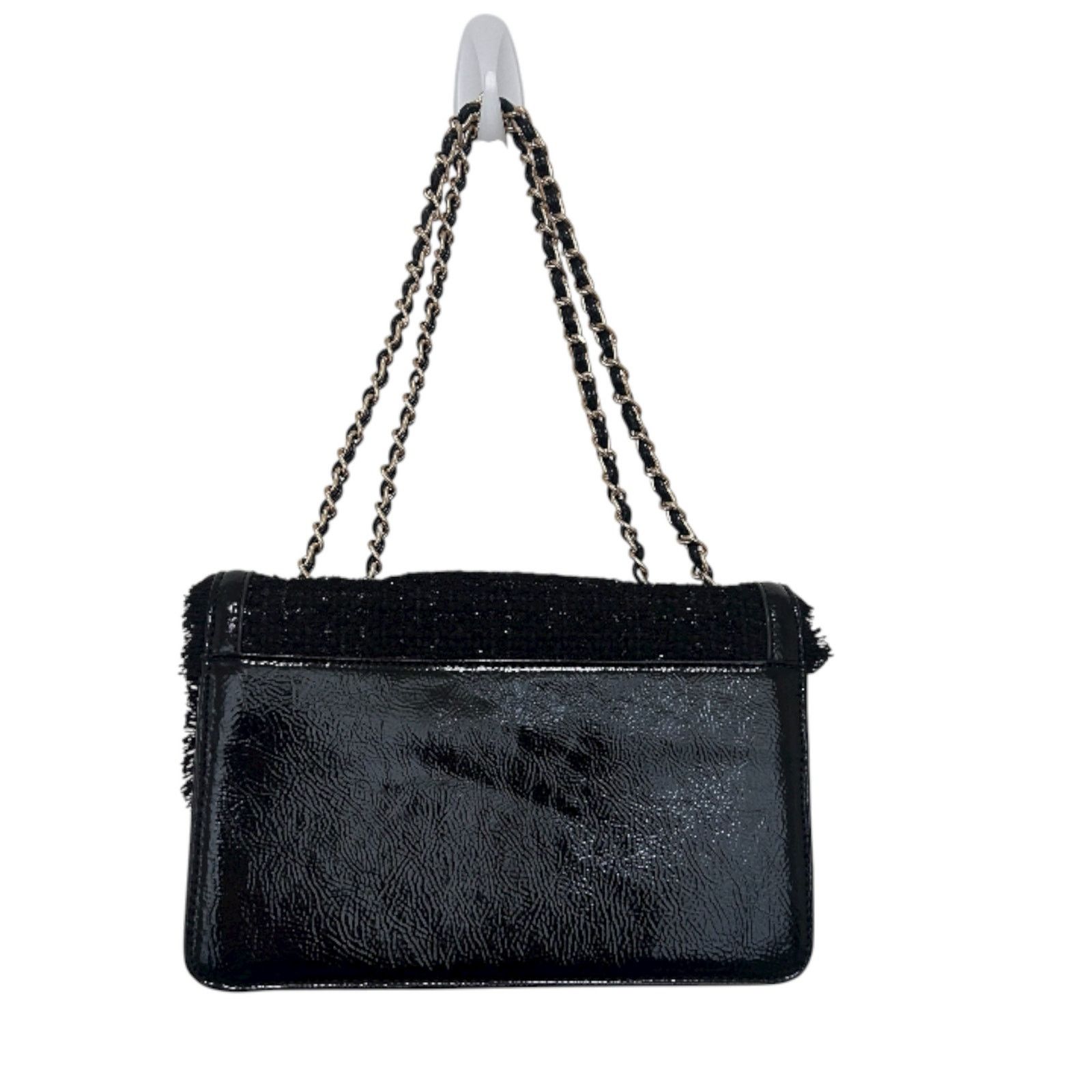 Anne Klein Anne Klein Black Tweed Bag Size ONE SIZE - 4 Thumbnail