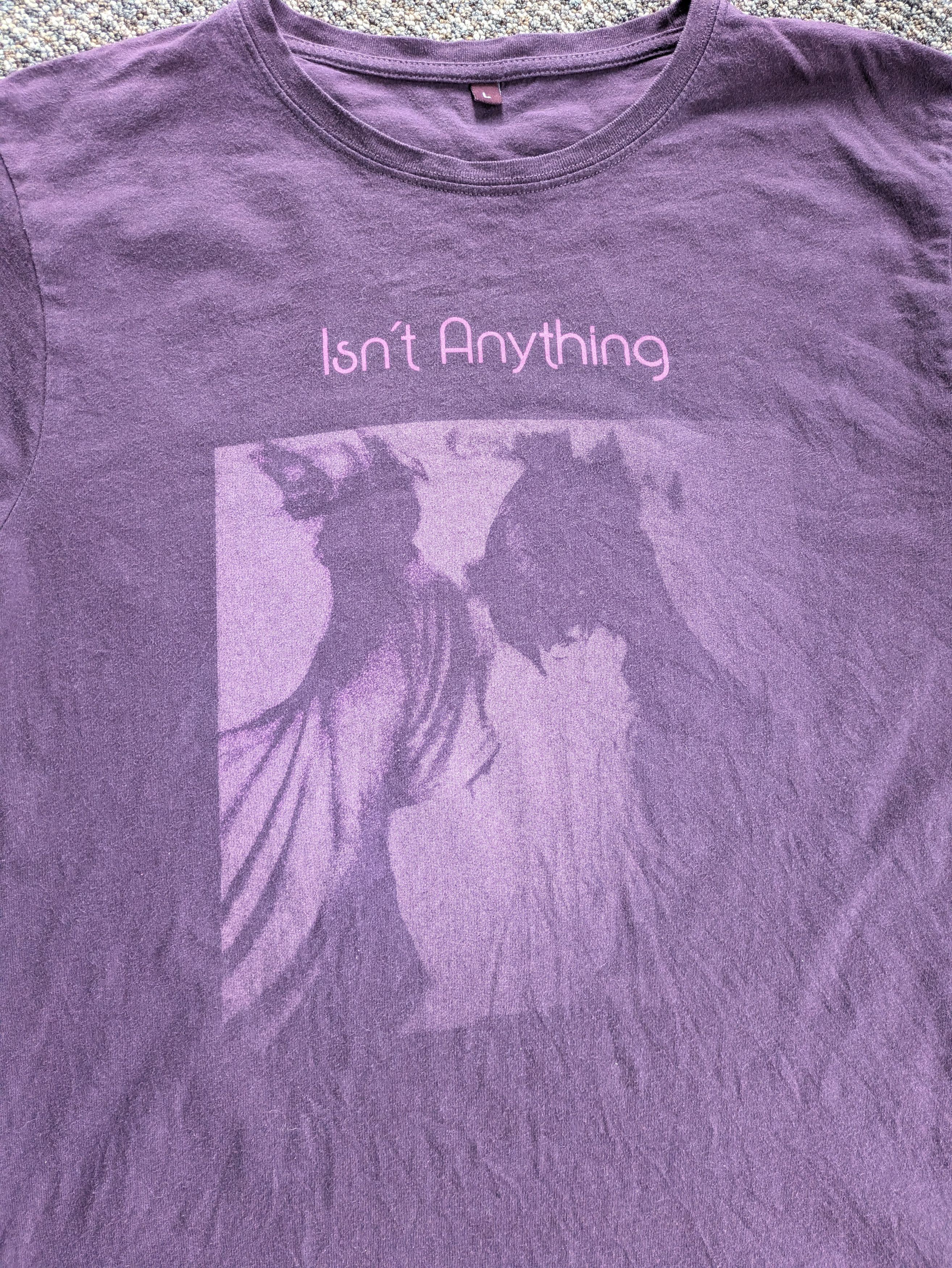 My Bloody Valentine Isn't Anything Purple T-shirt 2018 Large