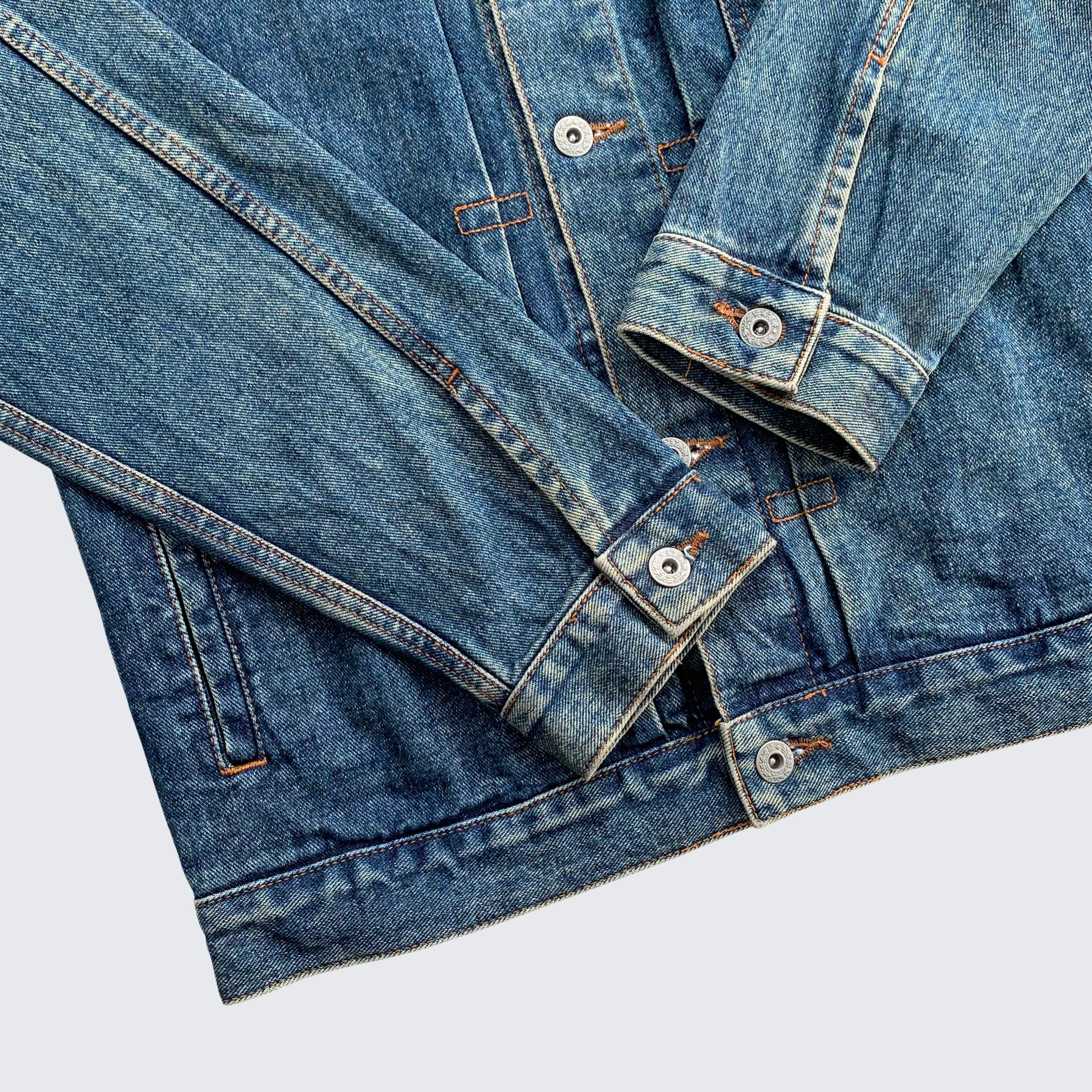 Uniform Bridge Uniform Bridge Seoul Type I Denim Jacket Size US L / EU 52-54 / 3 - 4 Thumbnail