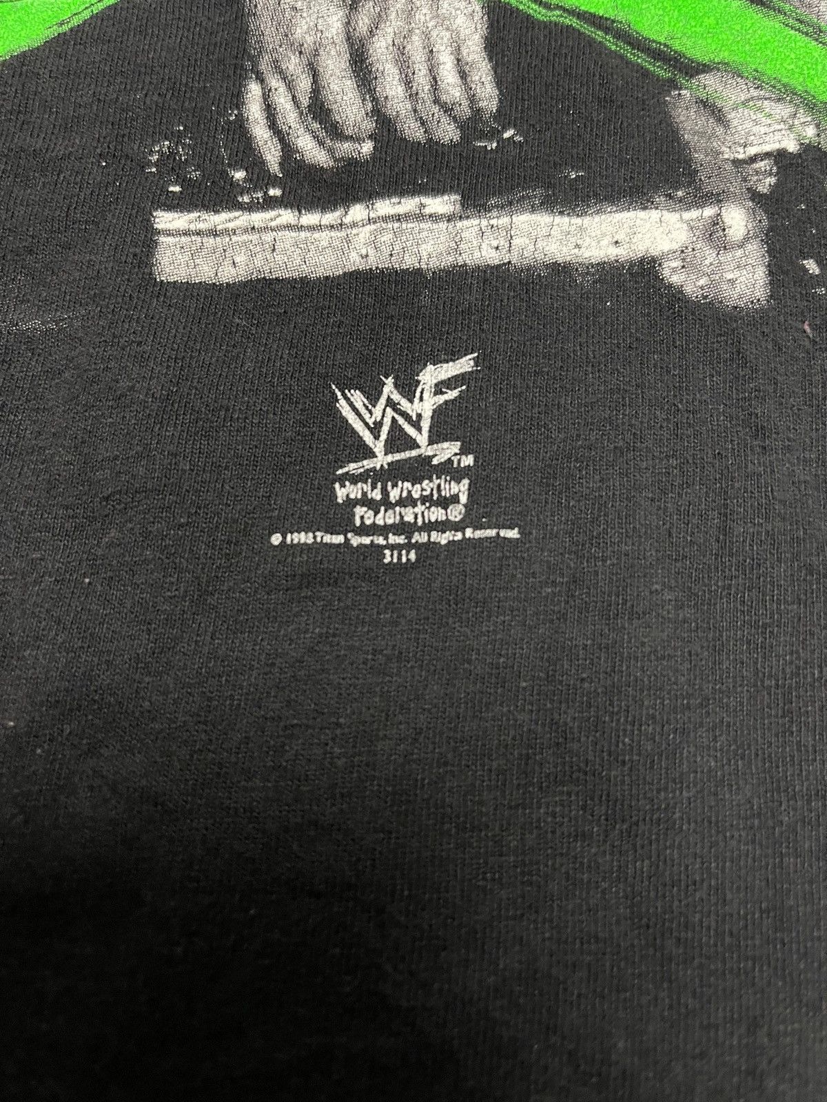 Vintage Vintage 90s D-generation x wrestling tee Size US L / EU 52-54 / 3 - 4 Thumbnail