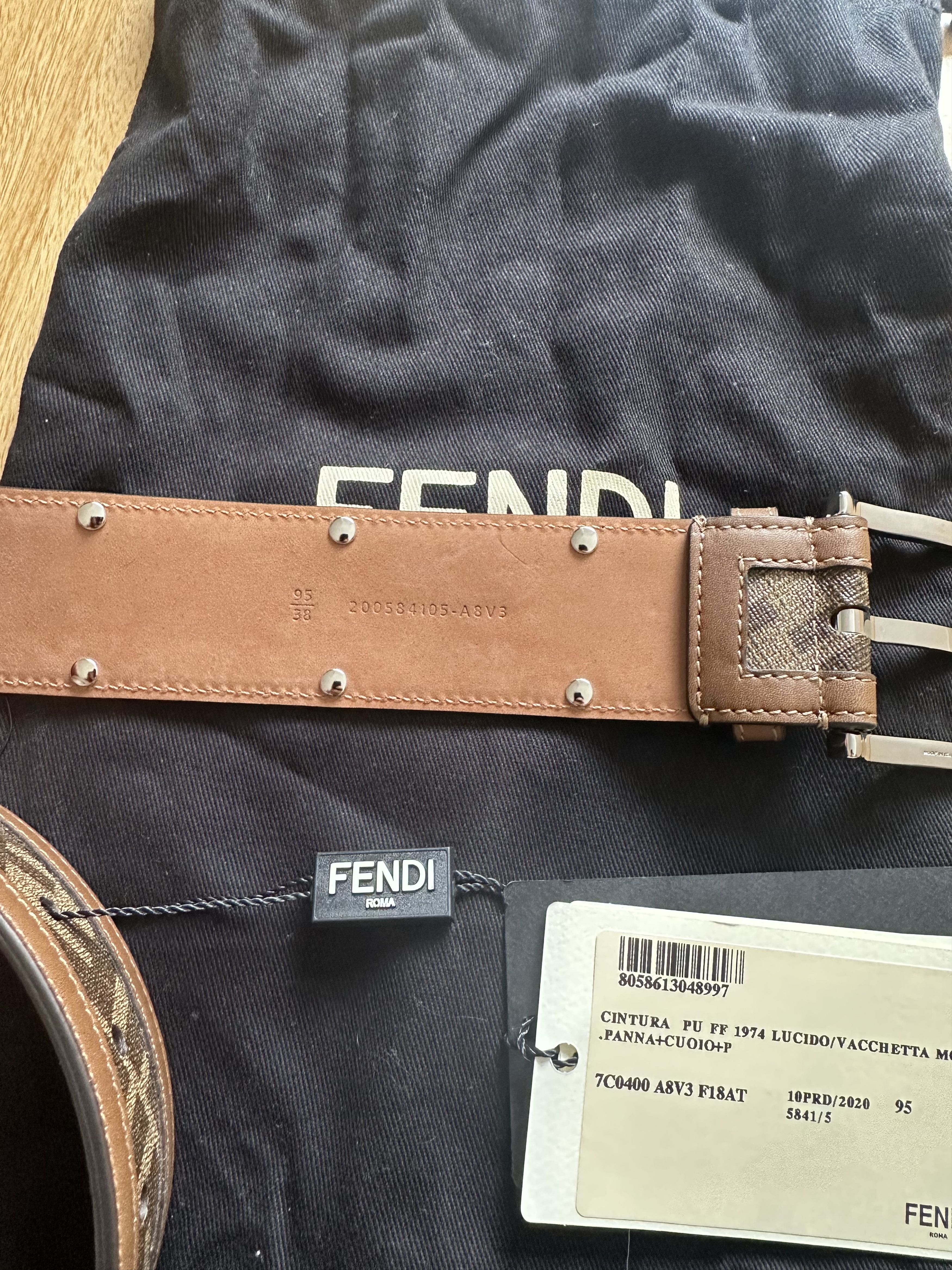 Fendi Fendi Men’s Belt Size ONE SIZE - 6 Thumbnail