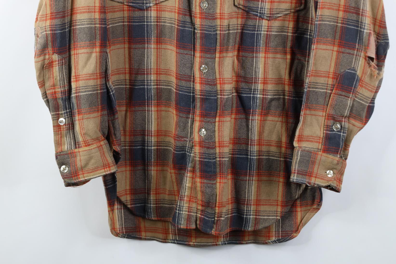 Pendleton Vintage 70s Pendleton Wool Board Button Shirt Plaid USA Size US S / EU 44-46 / 1 - 3 Thumbnail