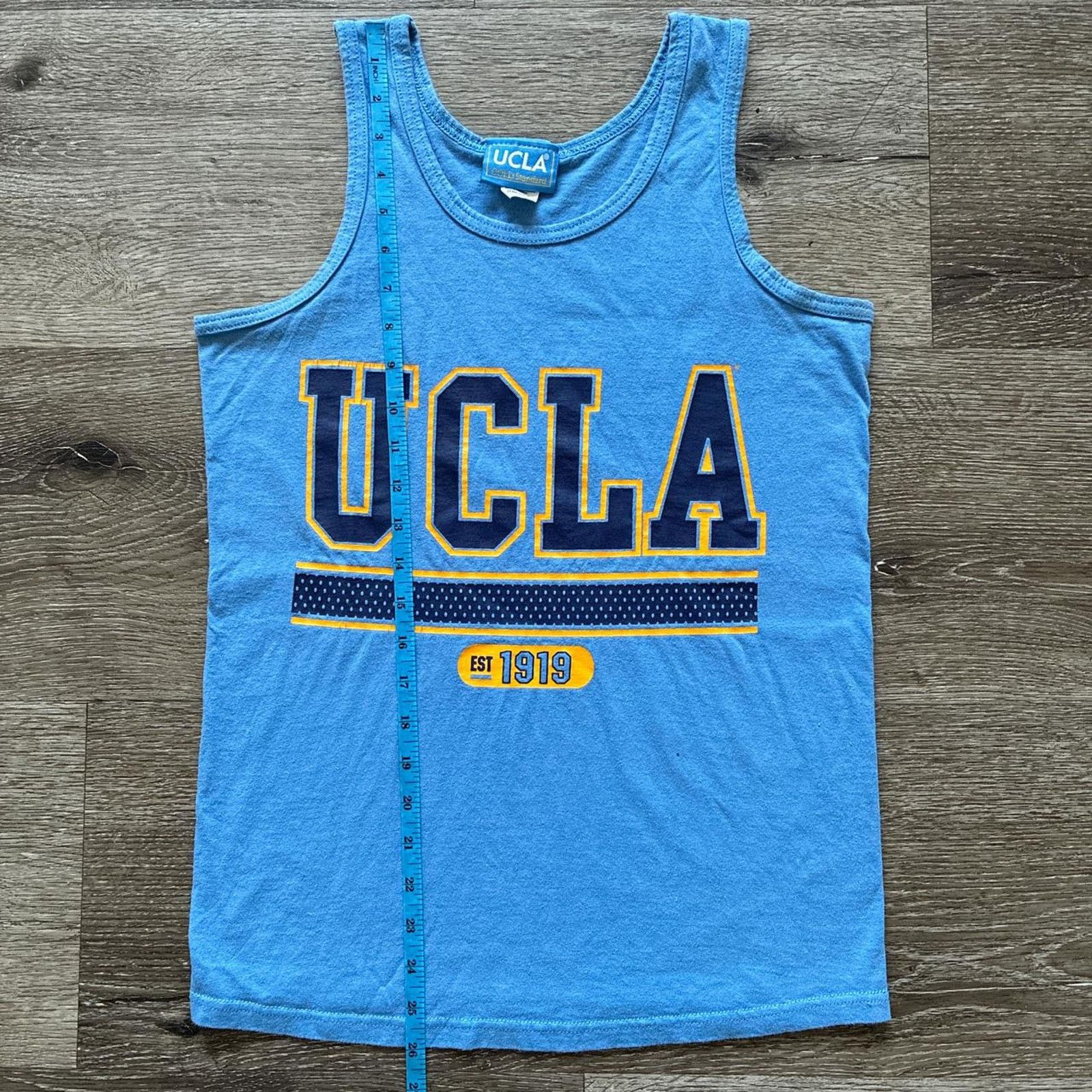 Russell Athletic × Vintage Vintage 90s UCLA Spell Out Tank Size US S / EU 44-46 / 1 - 6 Thumbnail