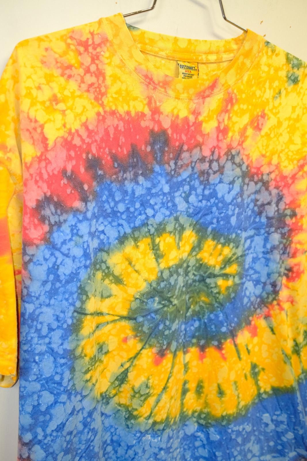 COTTONCITIZEN 00's Cottonnet Tie-Dye T-Shirt Size XXL / US 16-18 / IT 52-54 - 3 Thumbnail