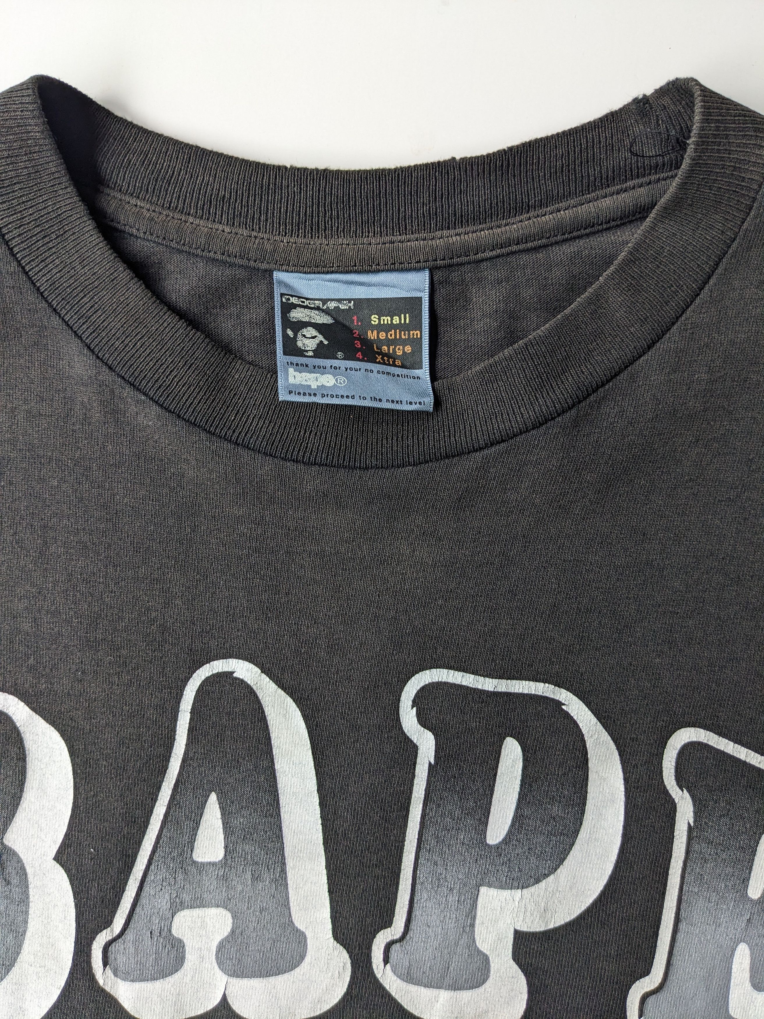 Bape Vintage A Bathing Ape Shall Never Kill Ape Size US S / EU 44-46 / 1 - 3 Thumbnail
