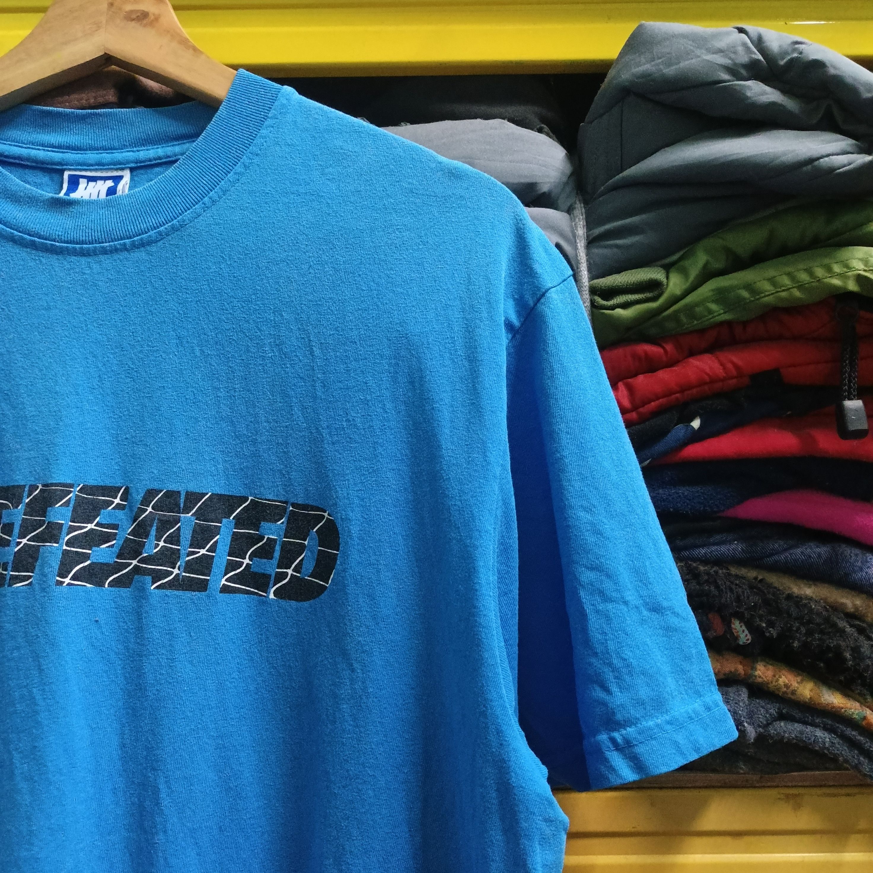 Undefeated UNDEFEATED Logo Blue T Shirts Size US M / EU 48-50 / 2 - 3 Thumbnail