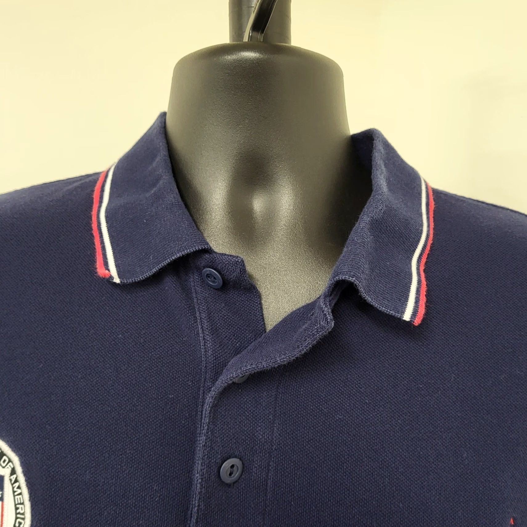 Polo Ralph Lauren Polo Ralph Lauren Shirt Men 2XLT/2TGL Blue USA Flag United States Polo Shirt Mens 2XLT/2TGL Blue USA Theme Polo Ralph Lauren Shirt 2XLT/2TGL Size US XXL / EU 58 / 5 - 7 Thumbnail