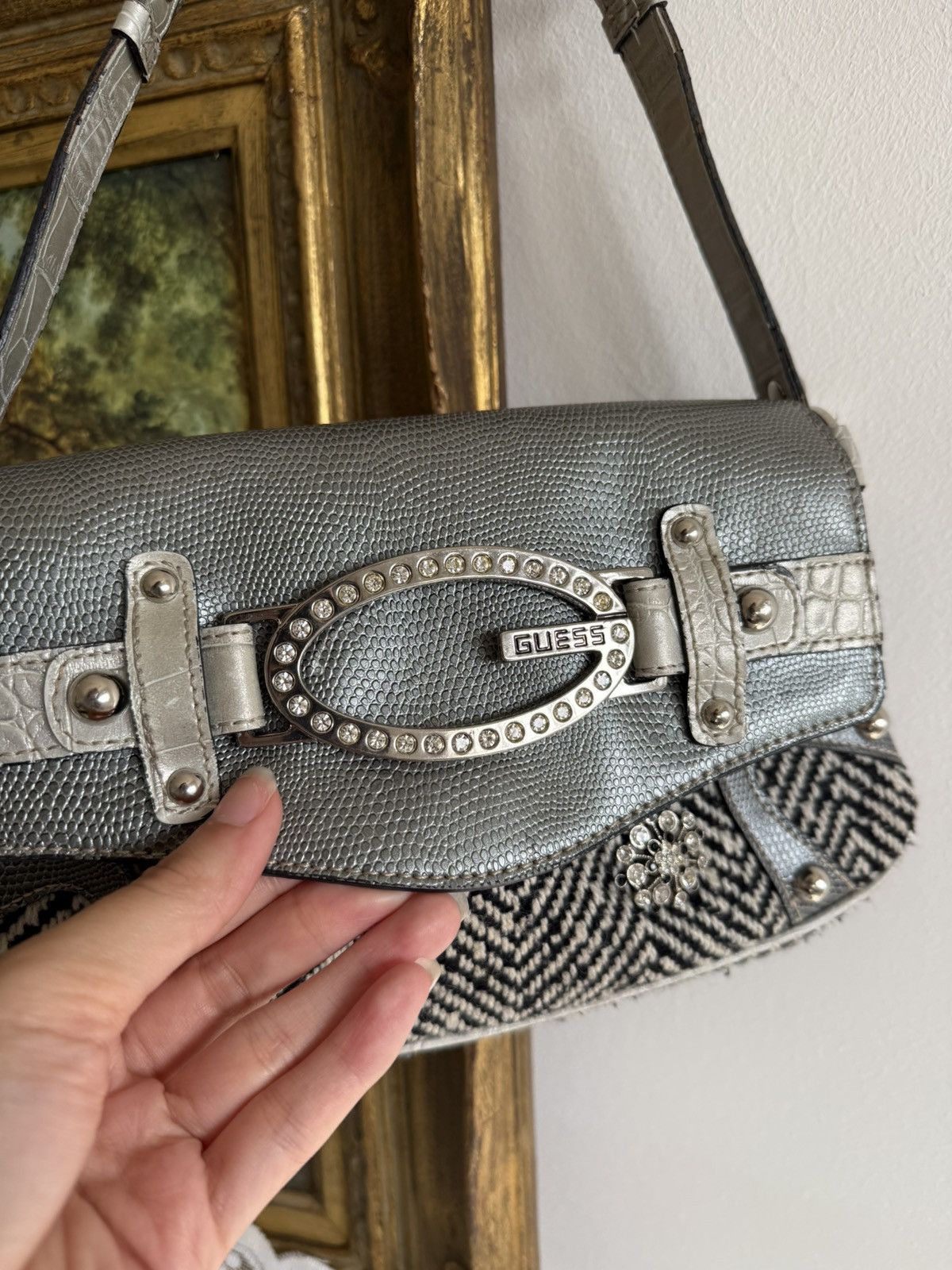 Guess Vintage Y2K guess shoulder bag Size ONE SIZE - 3 Thumbnail