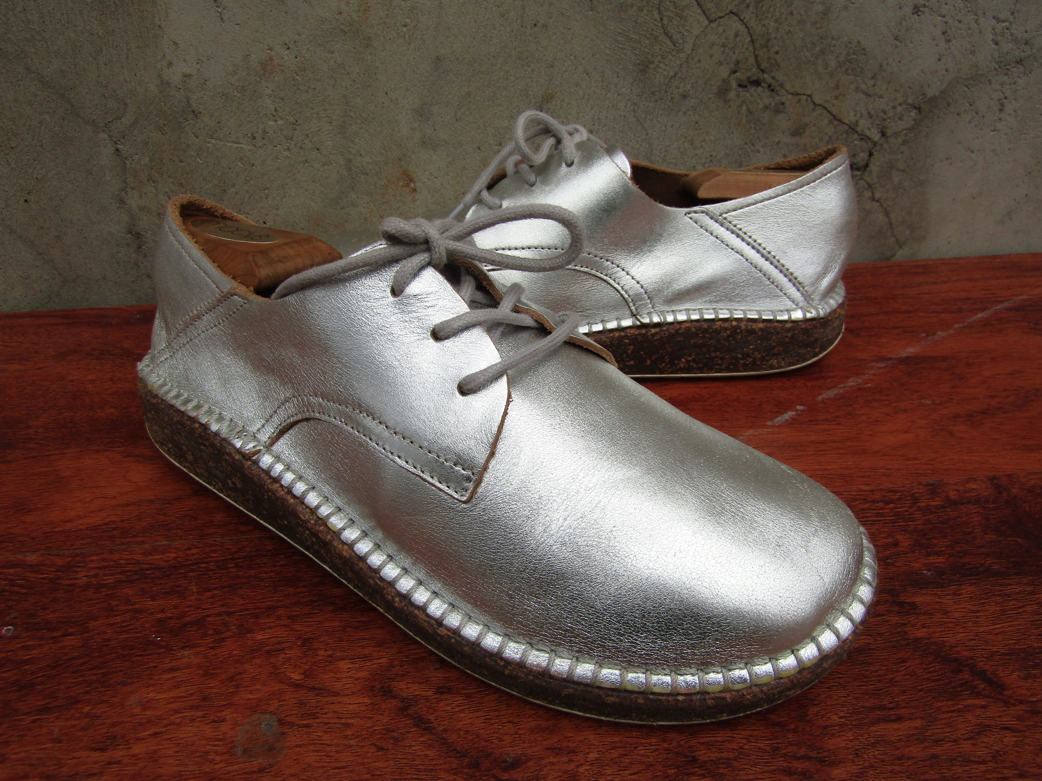 Birkenstock gary silver clearance