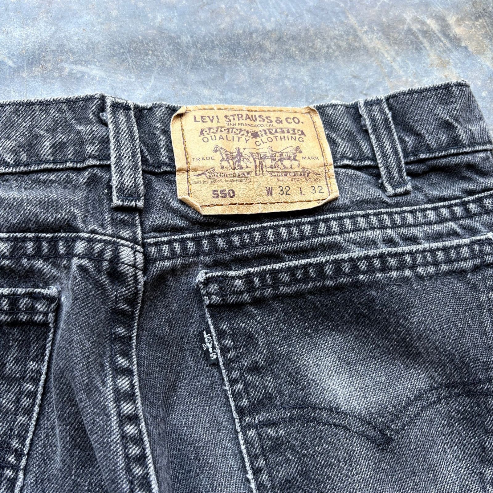 Levi's Vintage ERD STYLE RARE FADED ANTIQUE LEVIS DENIM Size US 32 / EU 48 - 3 Thumbnail