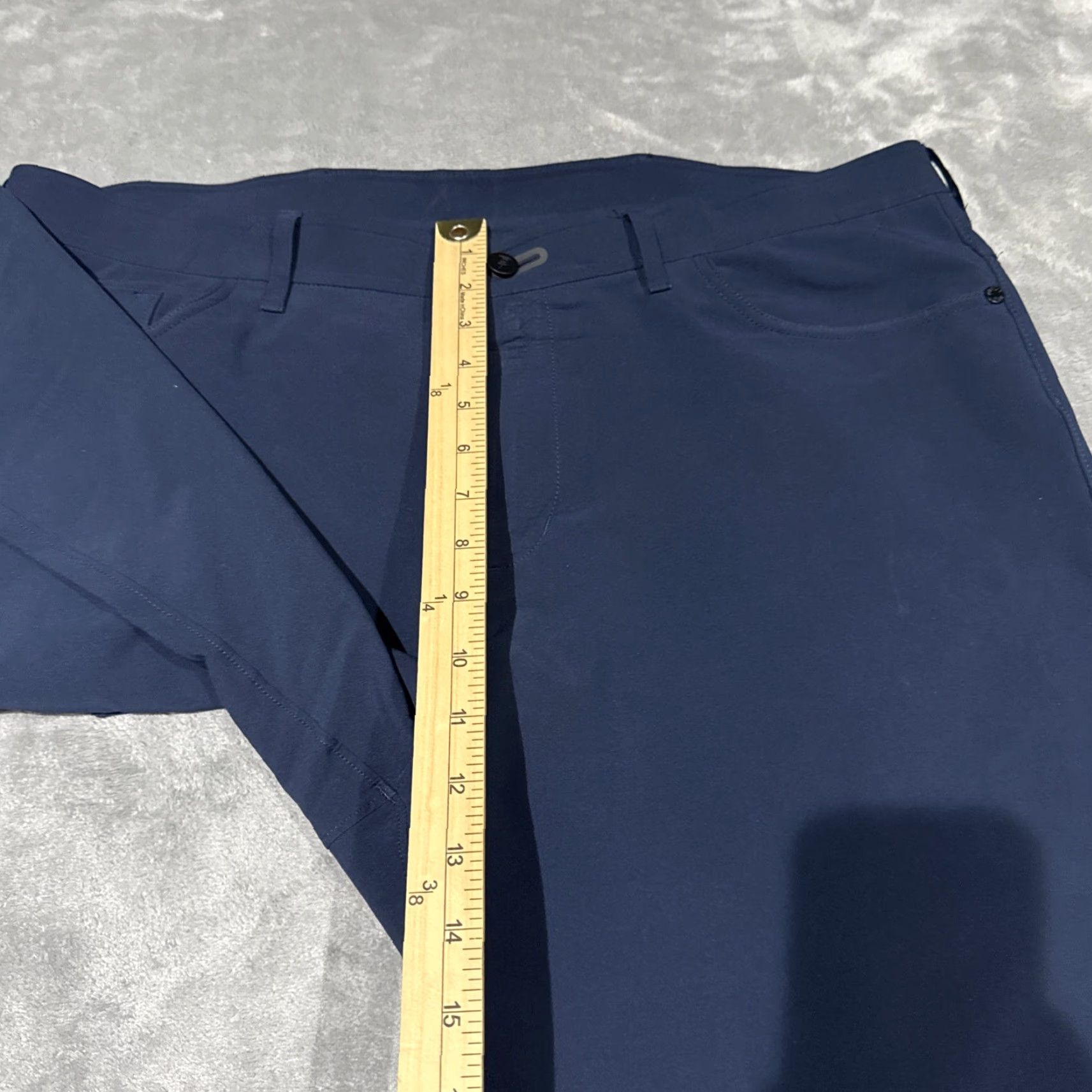 Vintage Public Rec Dealmaker Pants Mens Navy Blue 38x30 Straight Pockets Comfort Shirt? Size US 38 / EU 54 - 6 Thumbnail