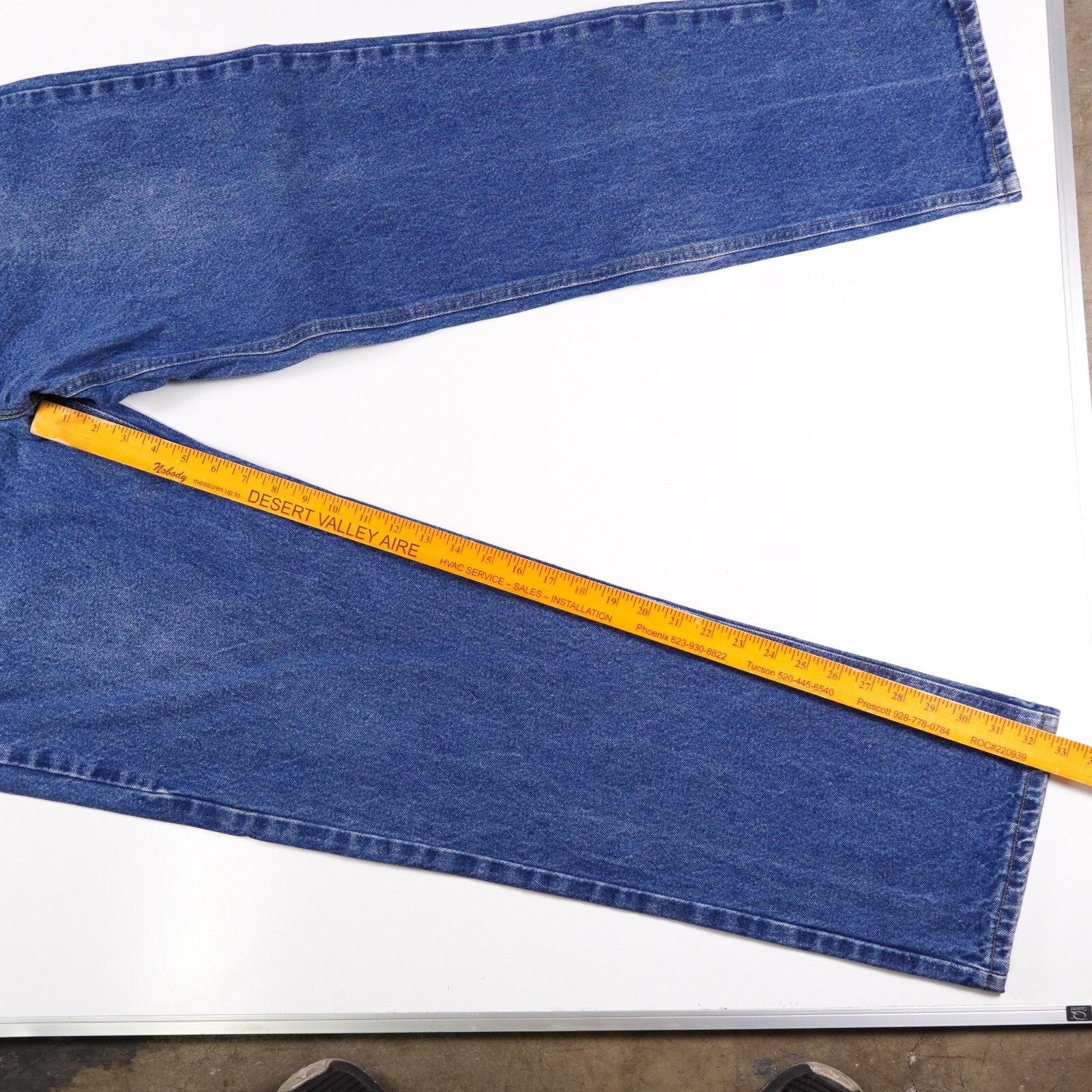 Carhartt Carhartt Cotton Denim Jeans Straight Wide Leg Pants W36xL34 Size US 36 / EU 52 - 3 Thumbnail