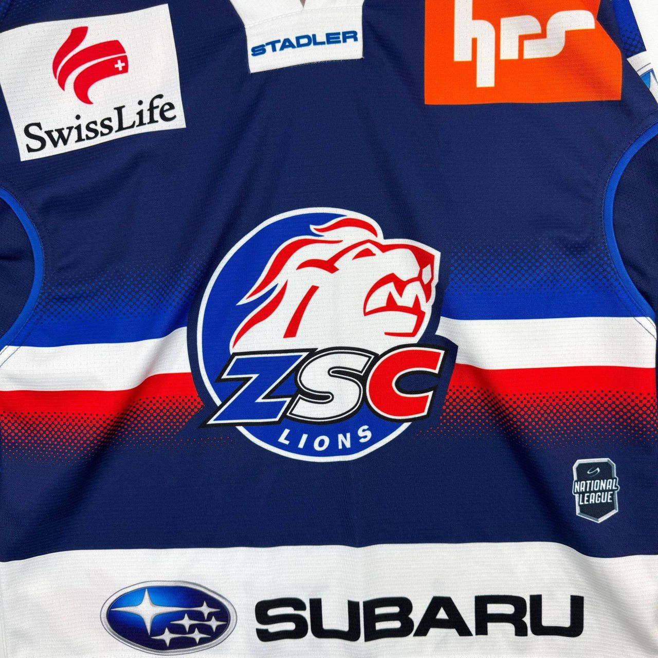 Other ZSC Lions Ice Hockey Jersey Swiss League Subaru OchsnerYouth Size US S / EU 44-46 / 1 - 2 Thumbnail